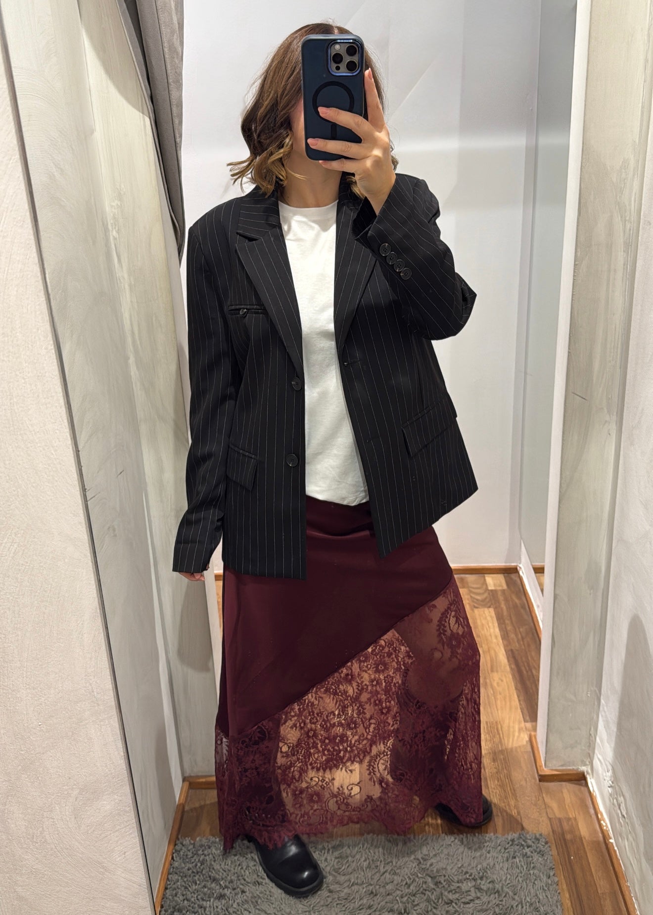 Gonna Satin Pizzo | più colori - MARYGIÒ