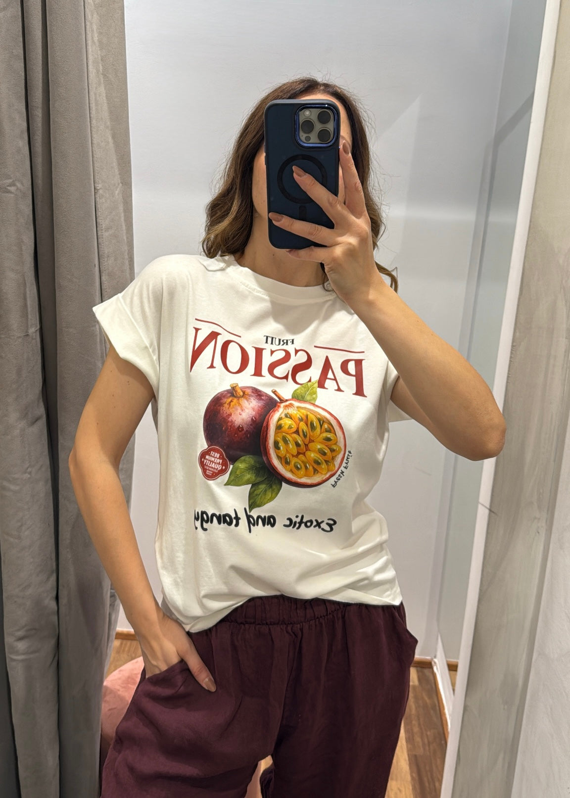 T-SHIRT “PASSION FRUIT” - SUSY MIX - MARYGIÒ