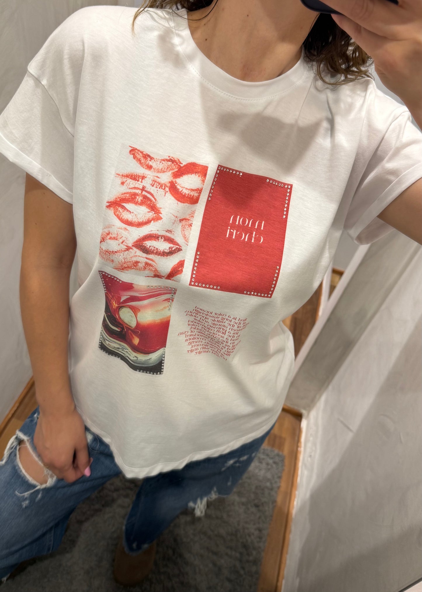 T-SHIRT “MON CHERI” - TENSIONE IN - MARYGIÒ