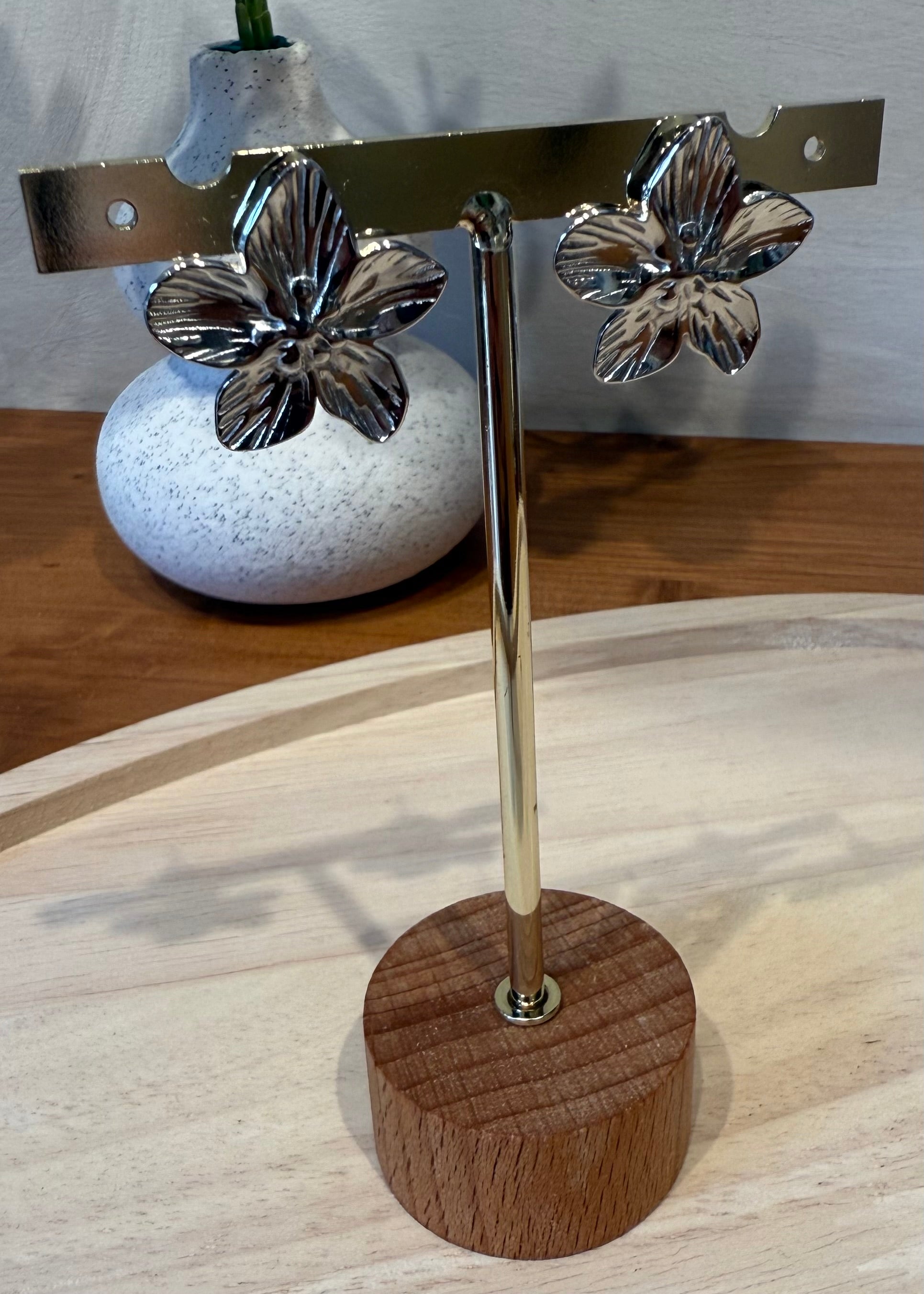 ORECCHINI FIORE ARGENTO - MARYGIÒ