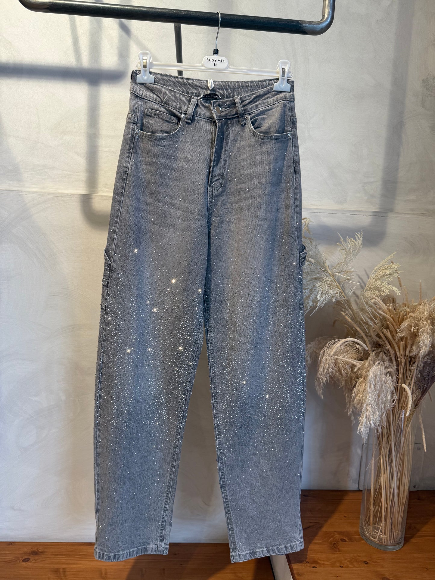 JEANS WORK STRASS (più colori) - SUSY MIX - MARYGIÒ