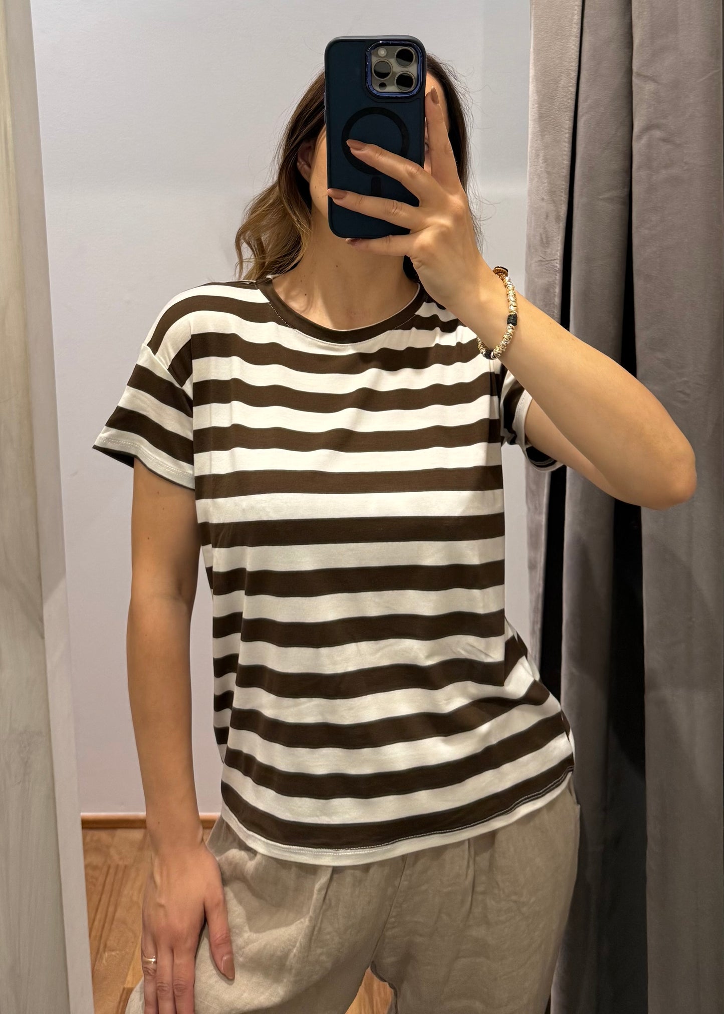 T-SHIRT RIGHE - SUSY MIX - MARYGIÒ