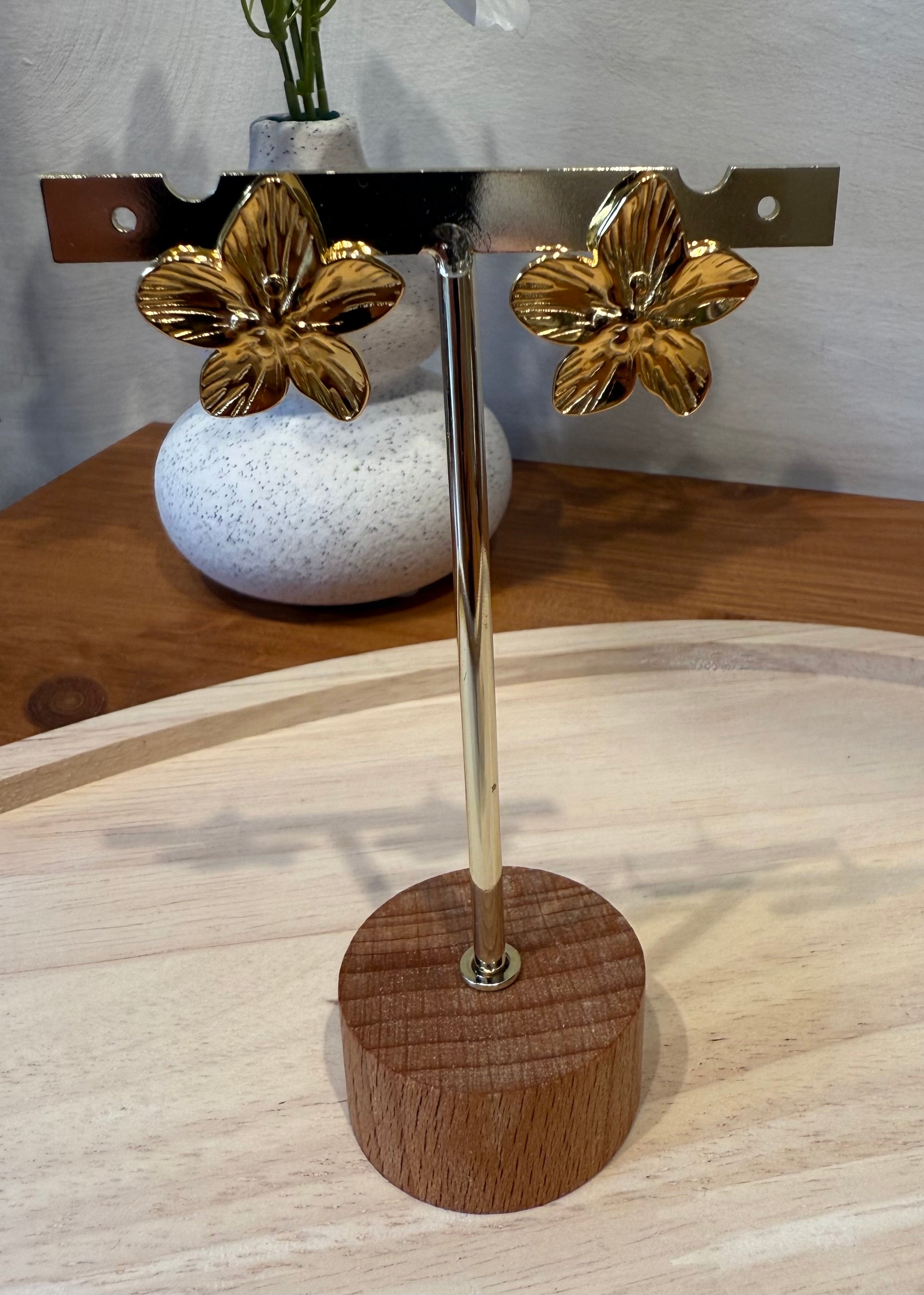 ORECCHINI FIORE ORO - MARYGIÒ