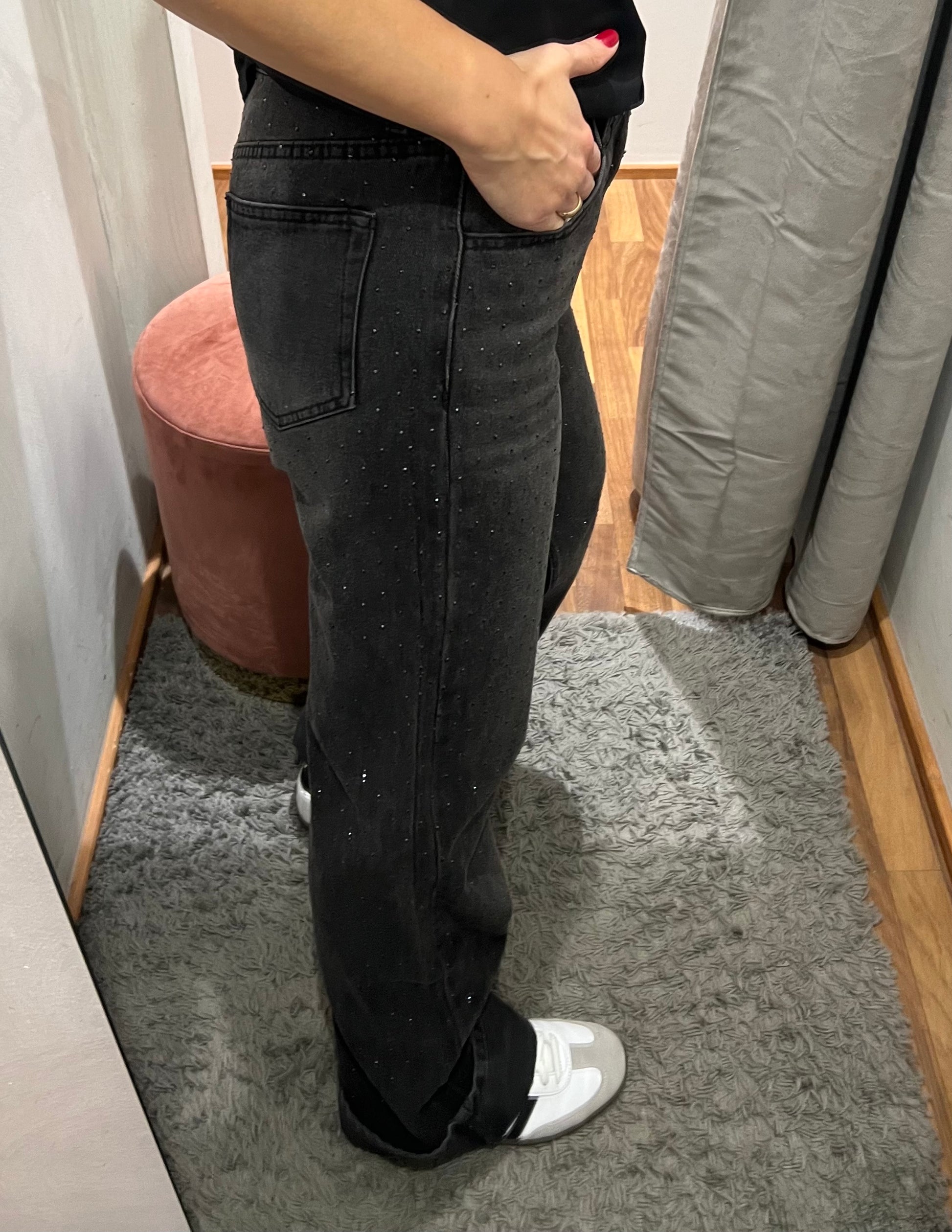 JEANS STRASS - TENSIONE IN - MARYGIÒ