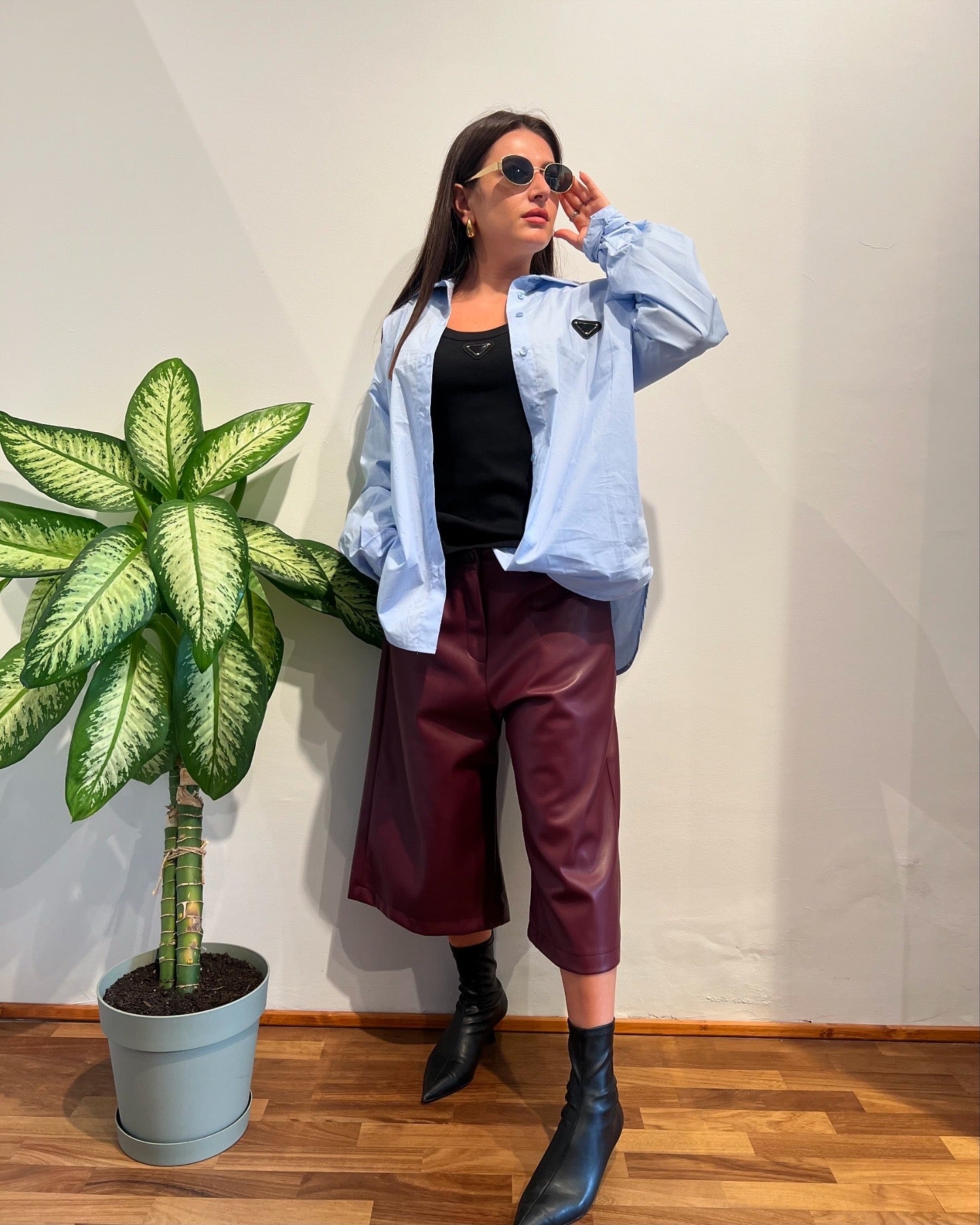CAMICIA COTONE POPELINE - TENSIONE IN - MARYGIÒ