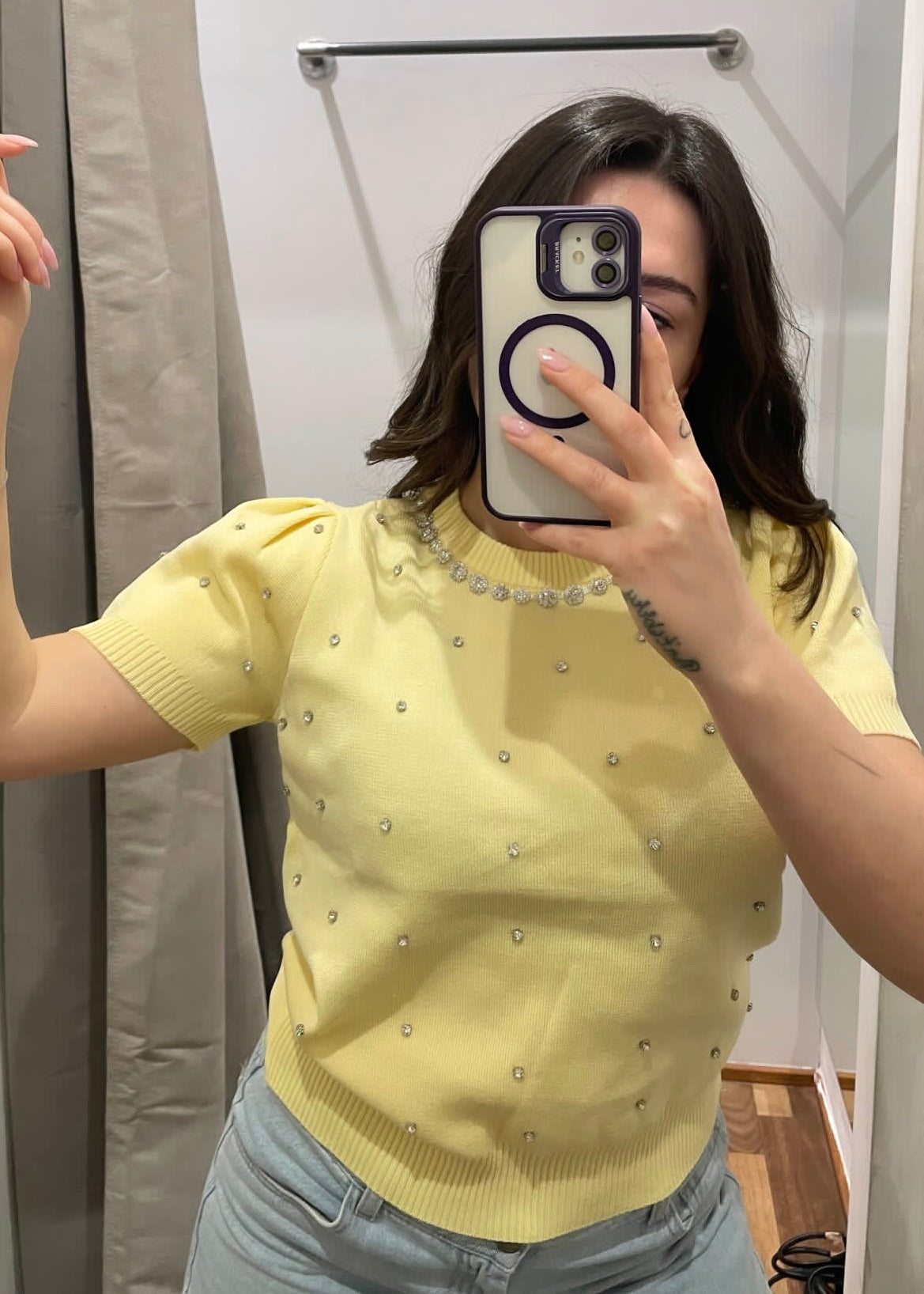 MAGLIA STRASS (più colori) - SUSY MIX - MARYGIÒ