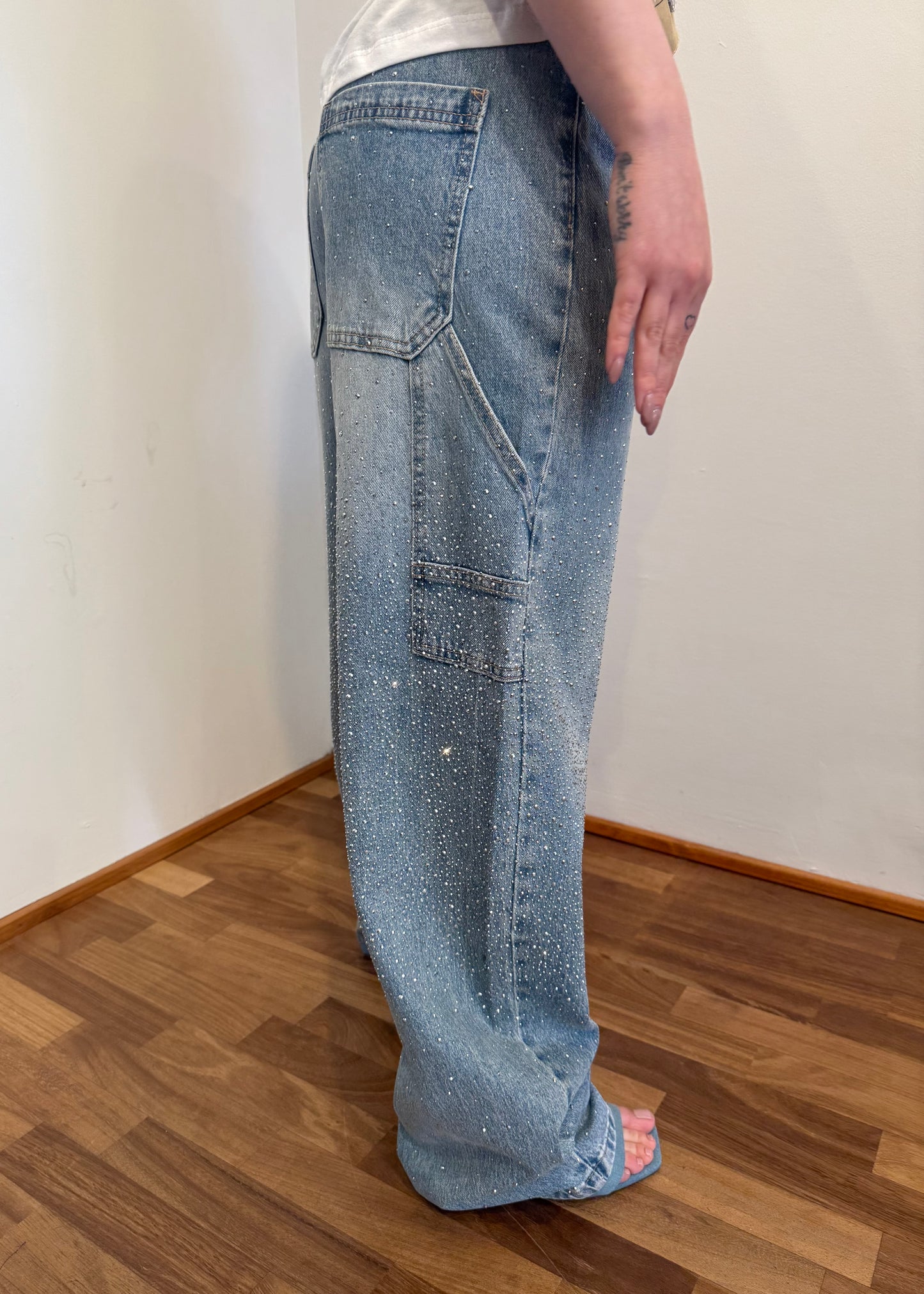 JEANS WORK STRASS (più colori) - SUSY MIX - MARYGIÒ