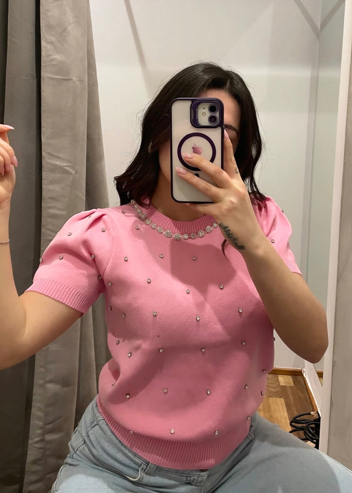 MAGLIA STRASS (più colori) - SUSY MIX - MARYGIÒ