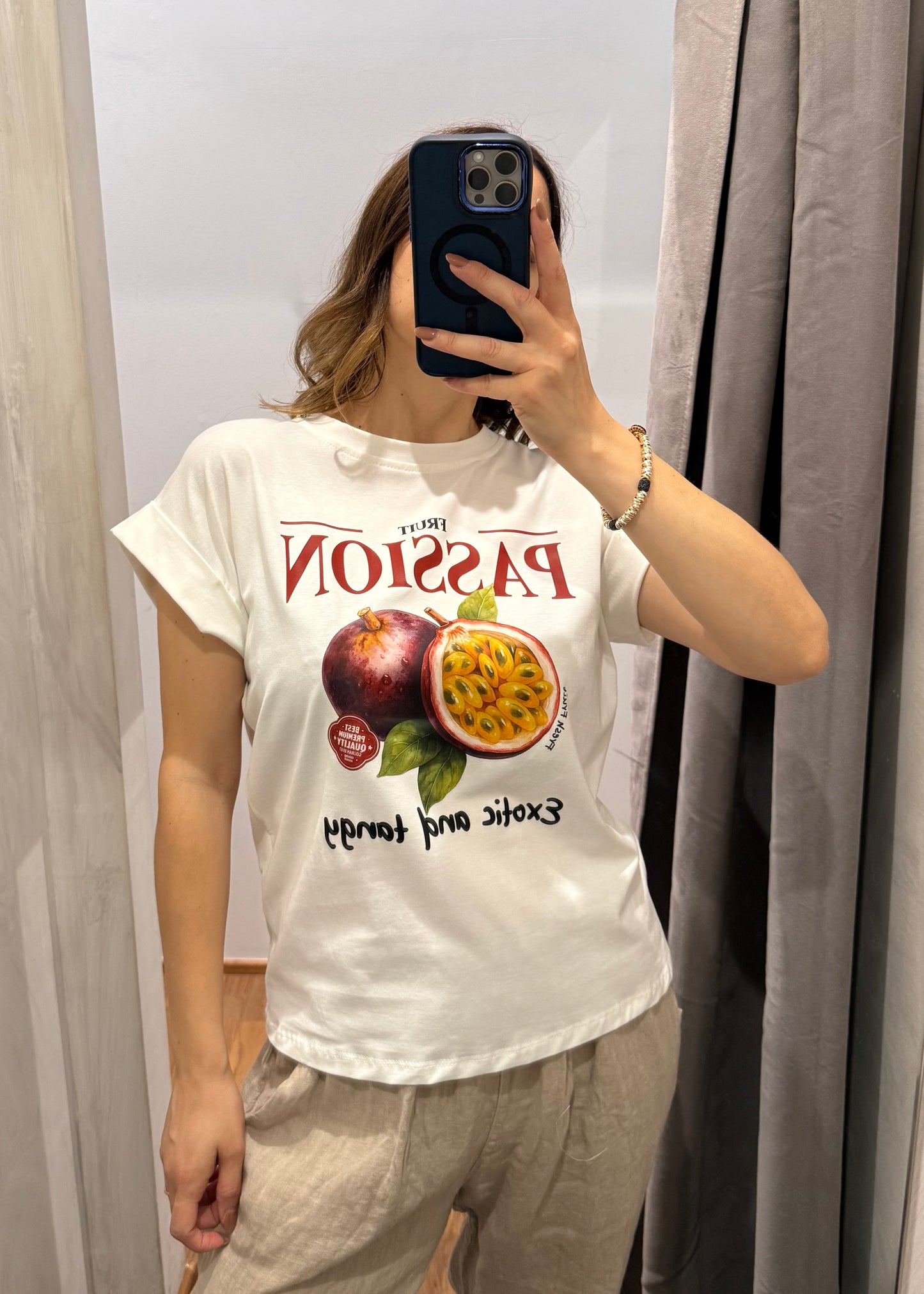T-SHIRT “PASSION FRUIT” - SUSY MIX - MARYGIÒ