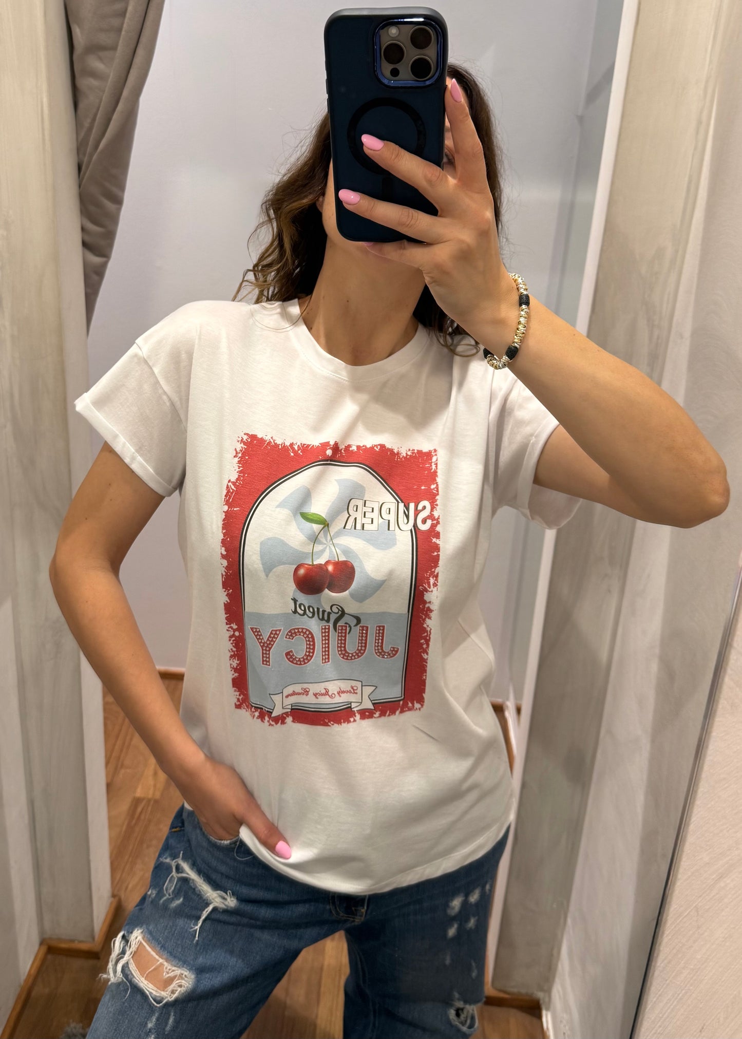 T-SHIRT “SUPER SWEET JUICY” - TENSIONE IN - MARYGIÒ