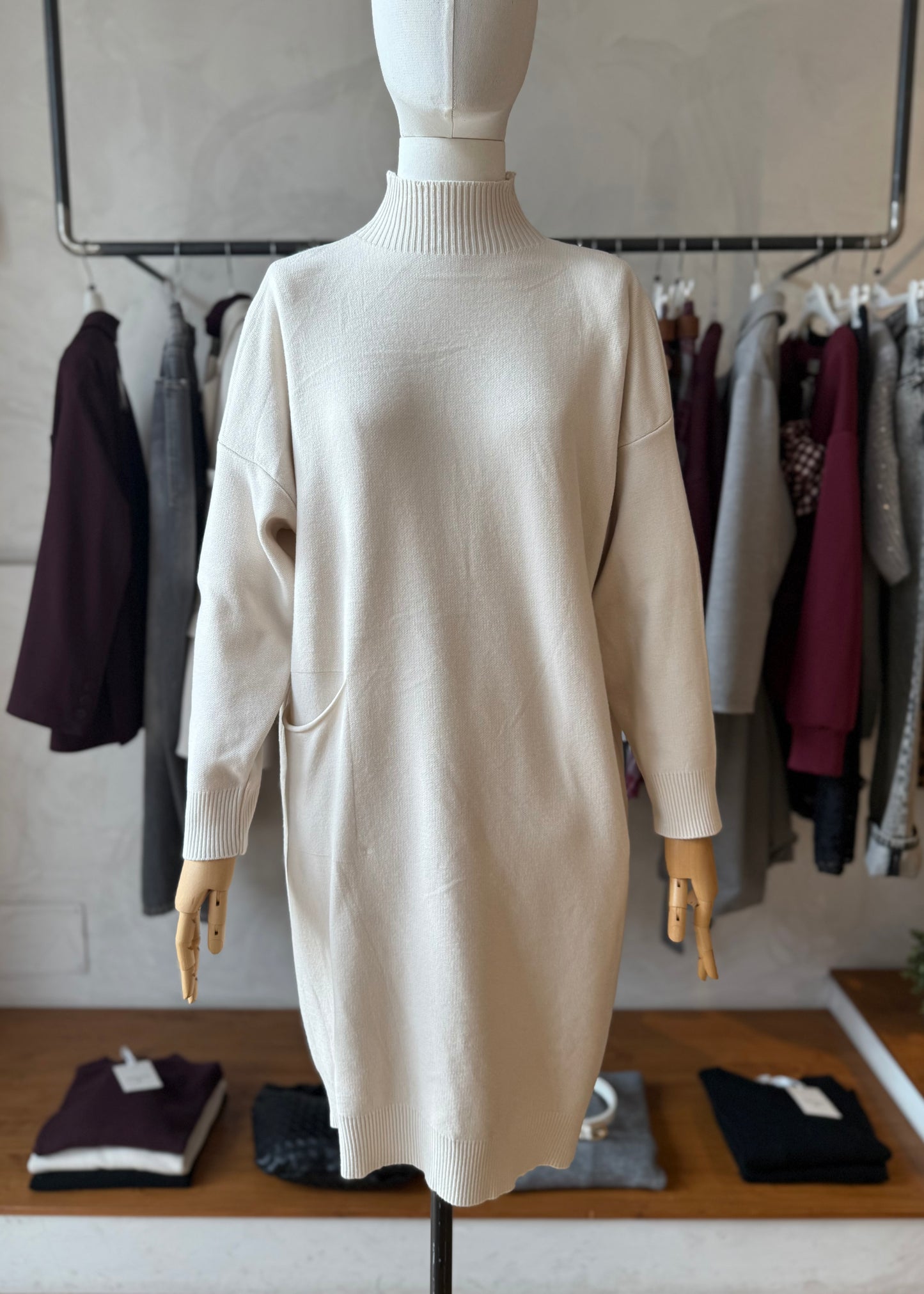 ABITO IN MAGLIA COLLO ALTO - SUSY MIX - MARYGIÒ