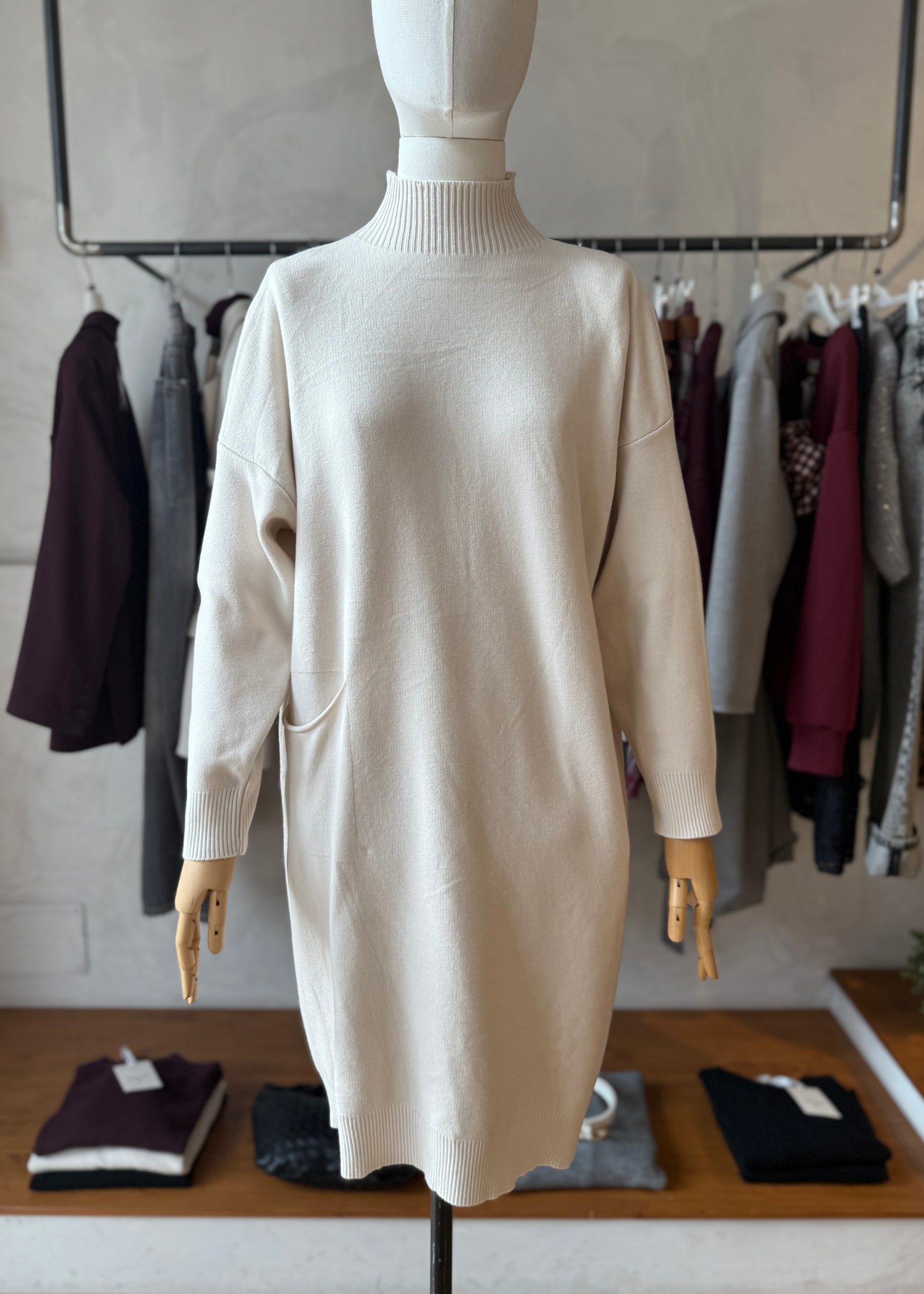 ABITO IN MAGLIA COLLO ALTO - SUSY MIX - MARYGIÒ