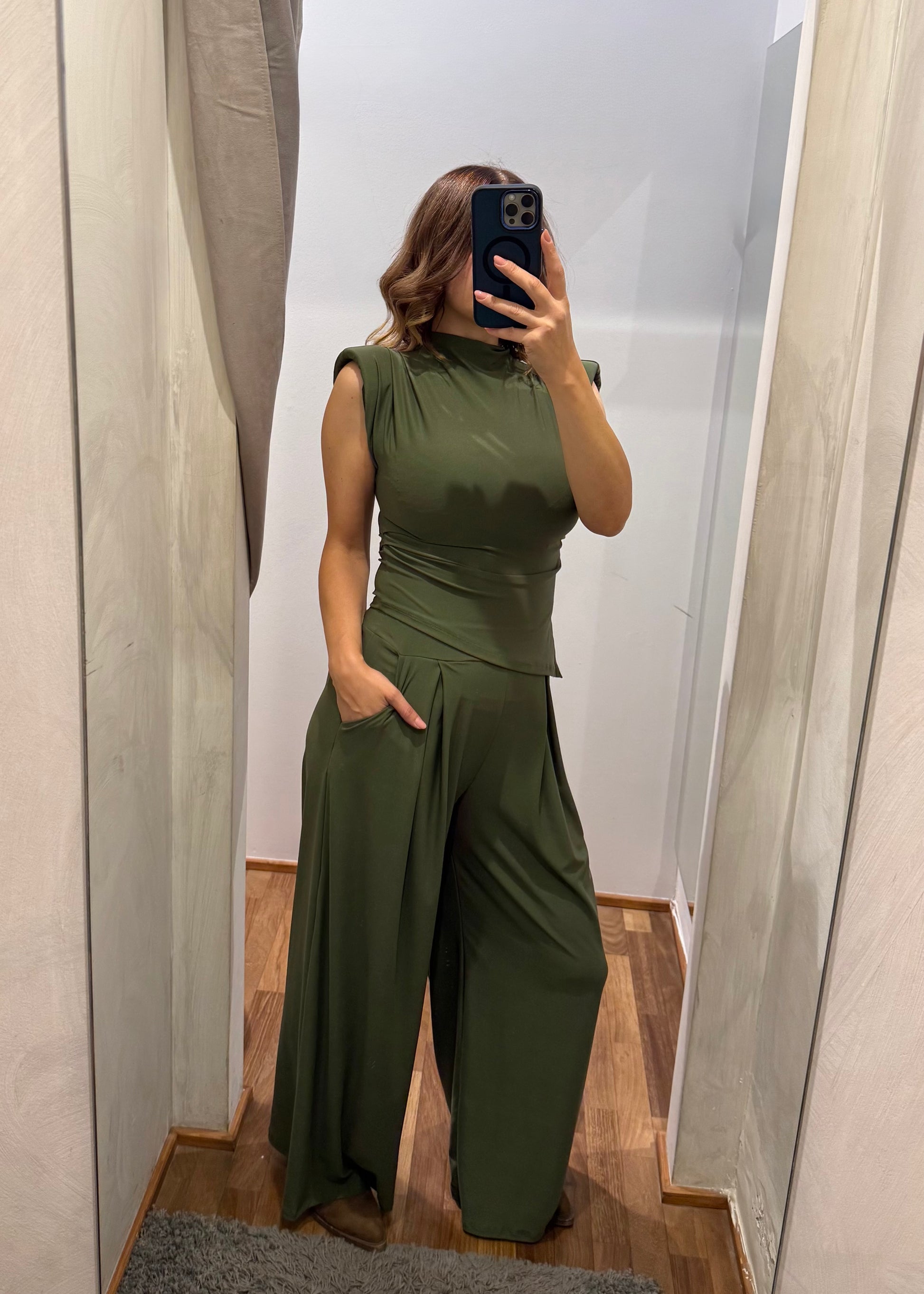Coordinato top e pantalone | più colori - MARYGIÒ