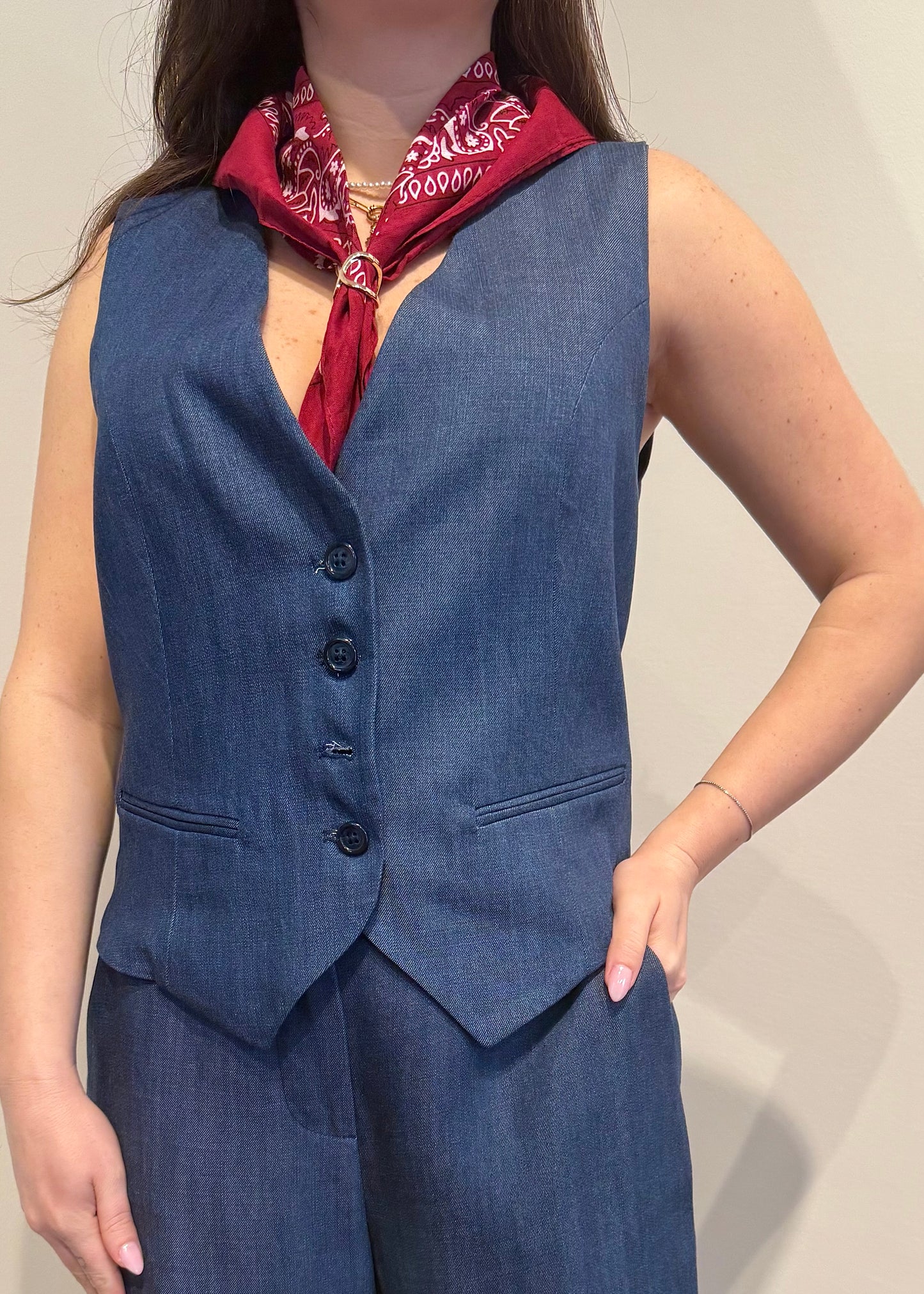 COMPLETO GILET E PANTALONE - SUSY MIX - MARYGIÒ