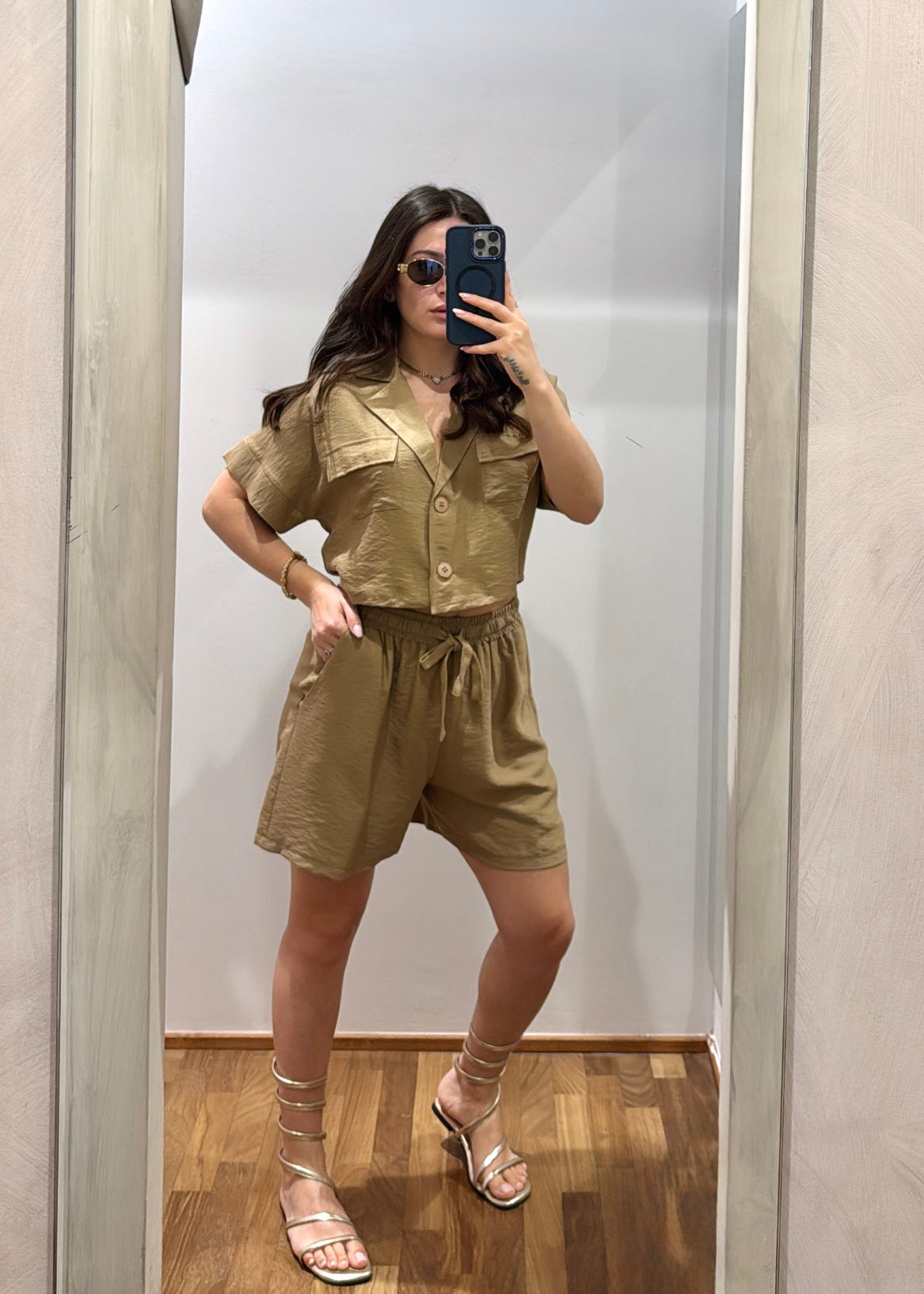 COORDINATO SHORT E CAMICIA (più colori) - SUSY MIX - MARYGIÒ