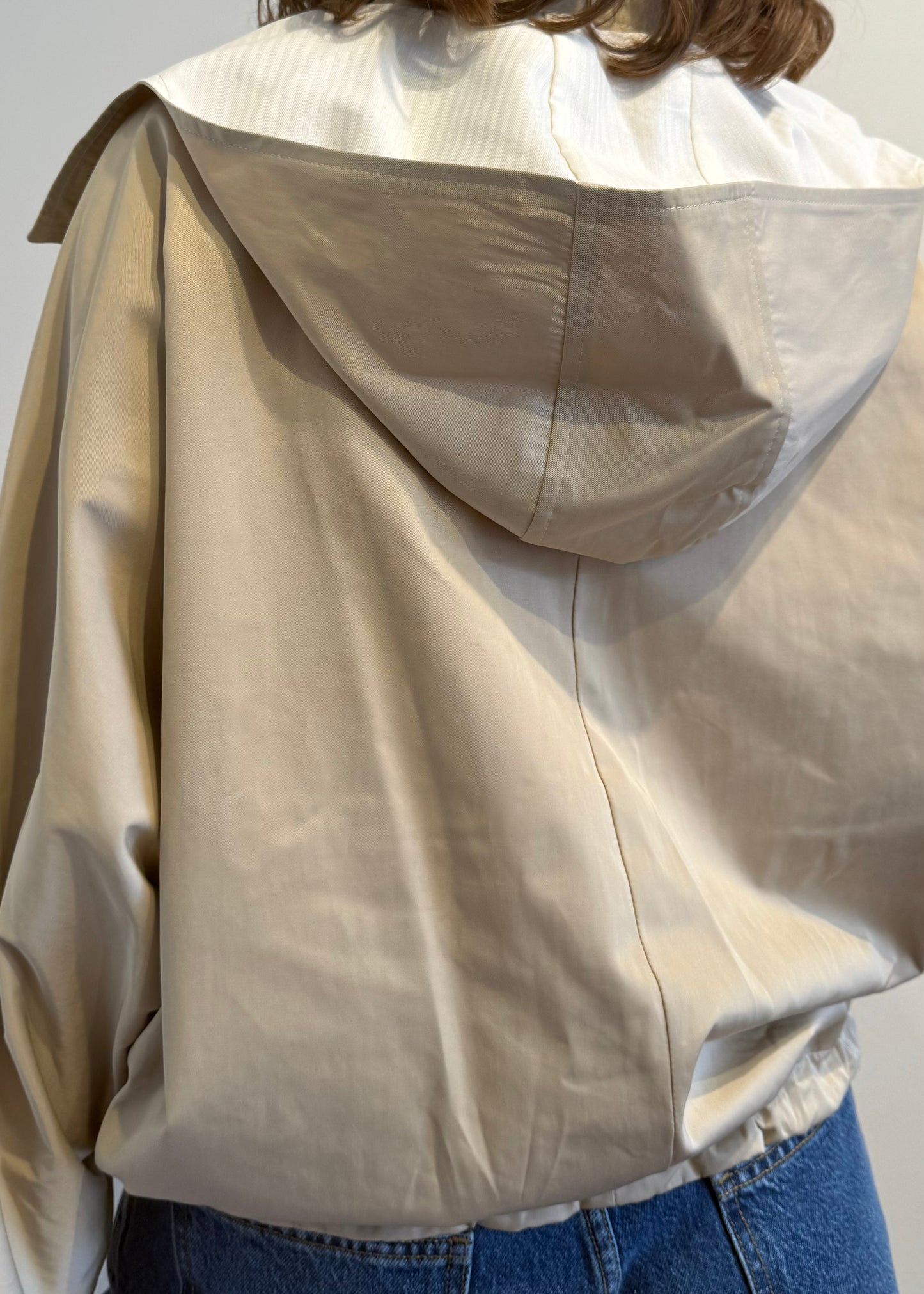 TRENCH BOMBER BEIGE - TENSIONE IN - MARYGIÒ