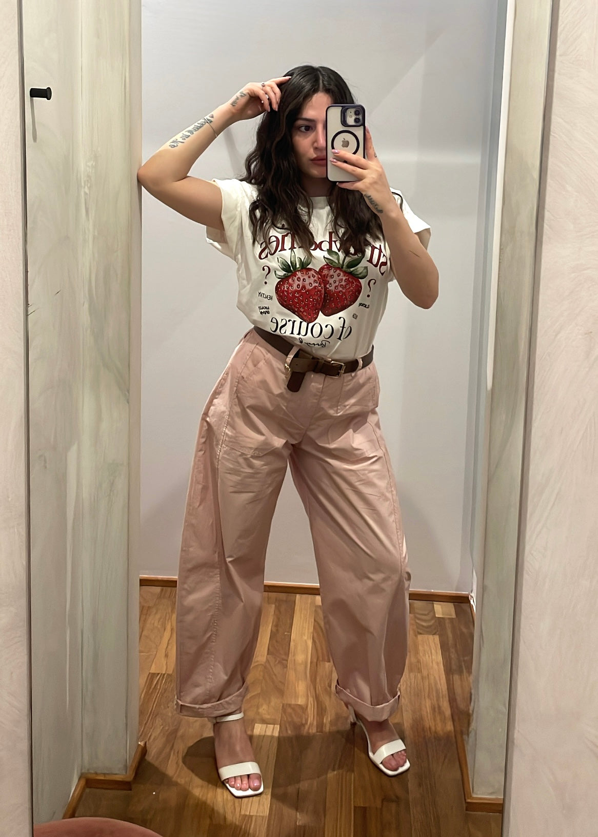 T-SHIRT “STRAWBERRIES” - SUSY MIX - MARYGIÒ