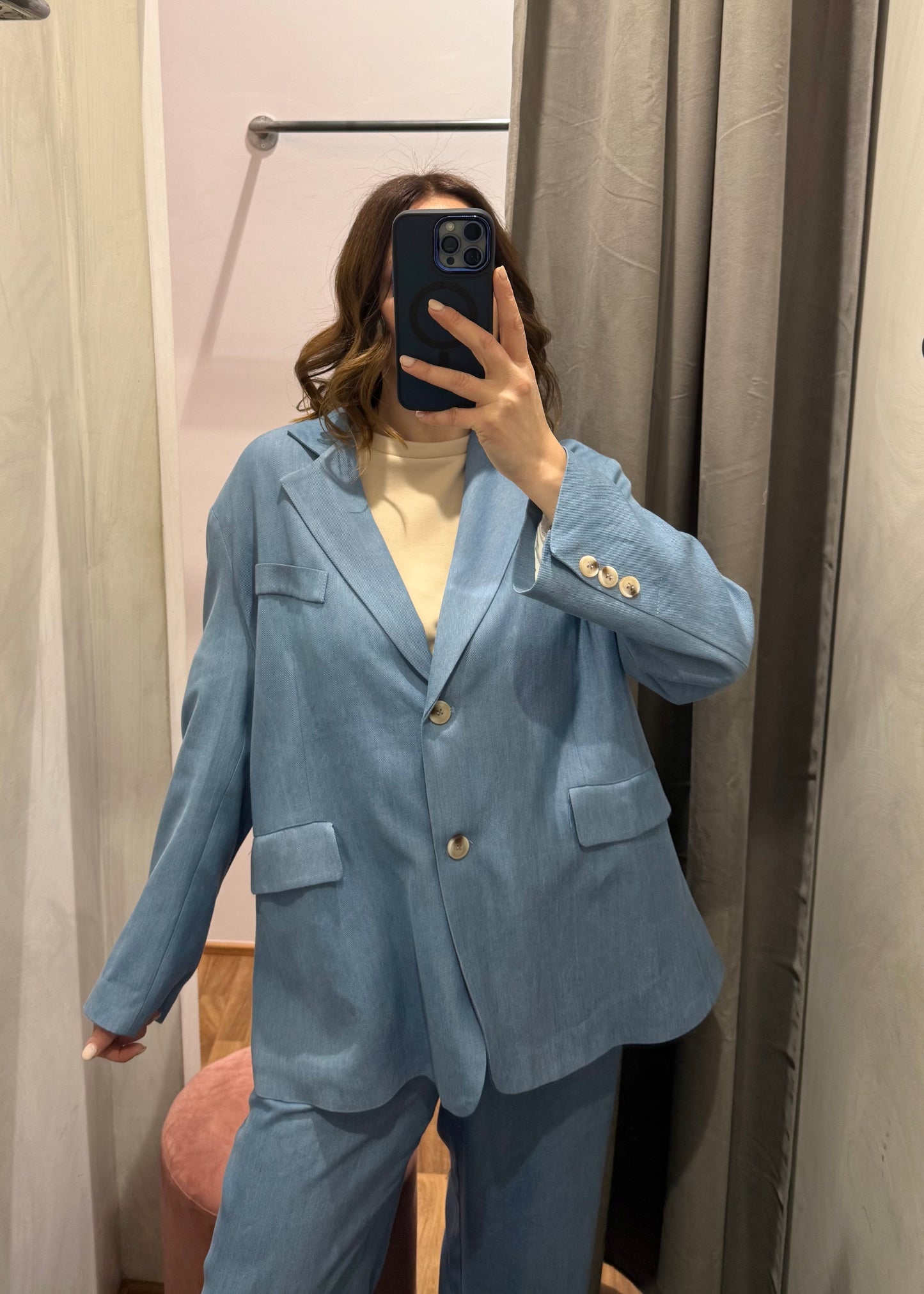 COMPLETO GIACCA E PANTALONE JEANS - TENSIONE IN - MARYGIÒ