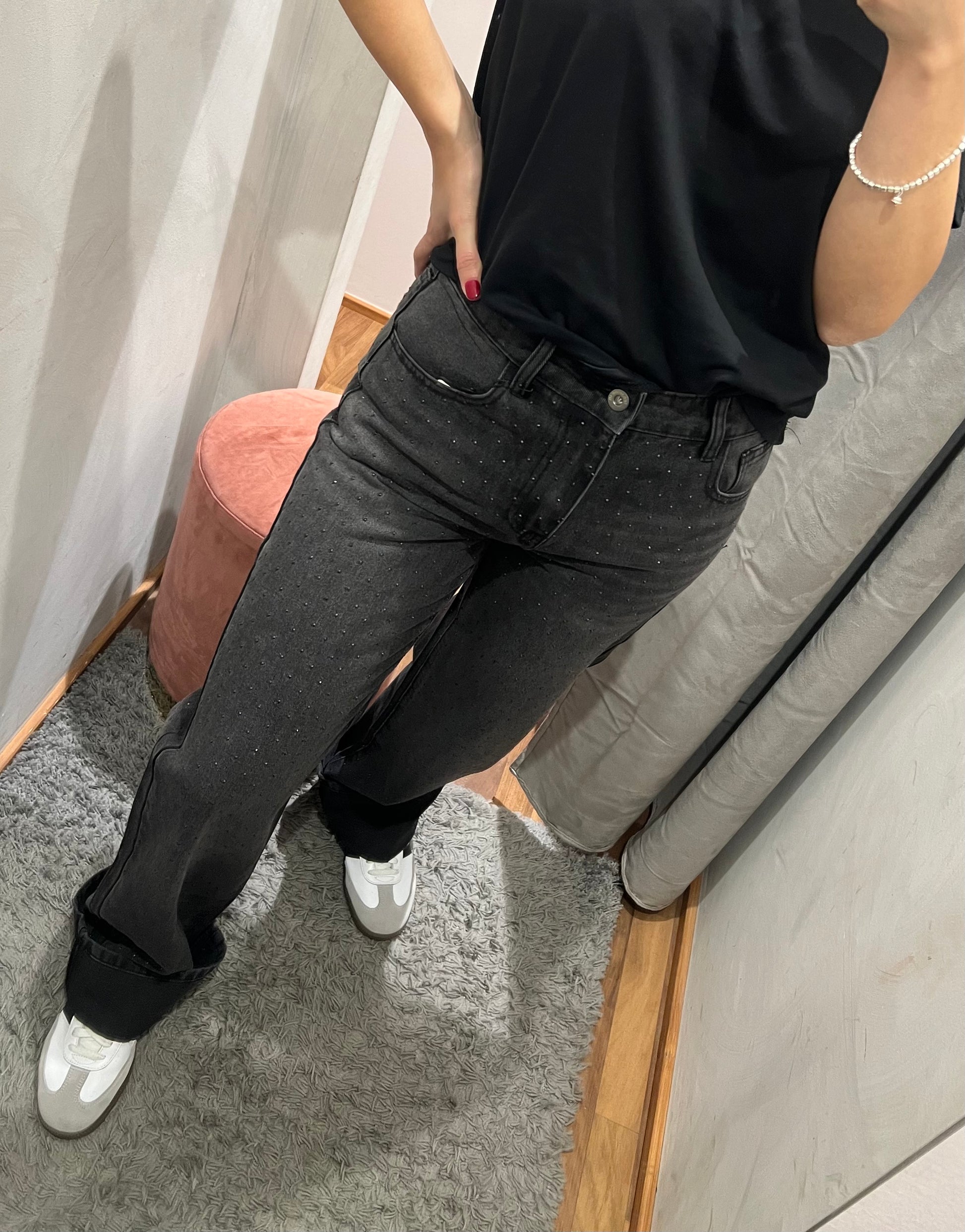 JEANS STRASS - TENSIONE IN - MARYGIÒ