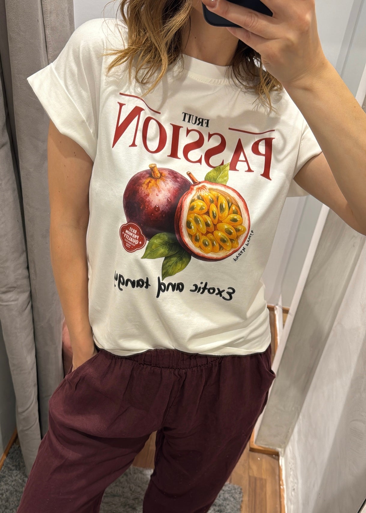 T-SHIRT “PASSION FRUIT” - SUSY MIX - MARYGIÒ
