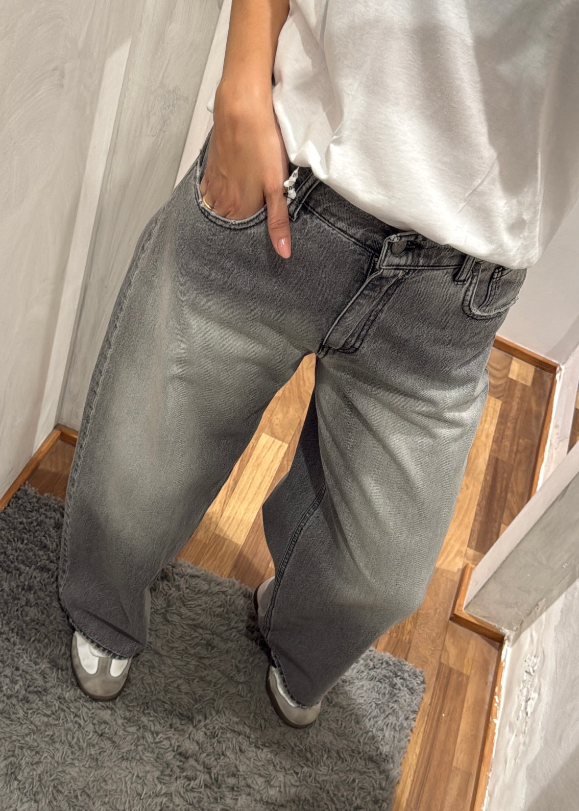 Jeans Dritto Grigio - SUSY MIX