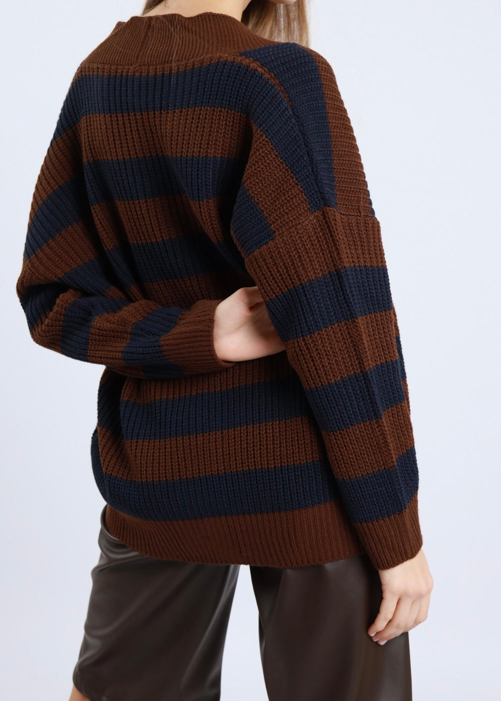 Cardigan Over Righe | più colori - SUSY MIX