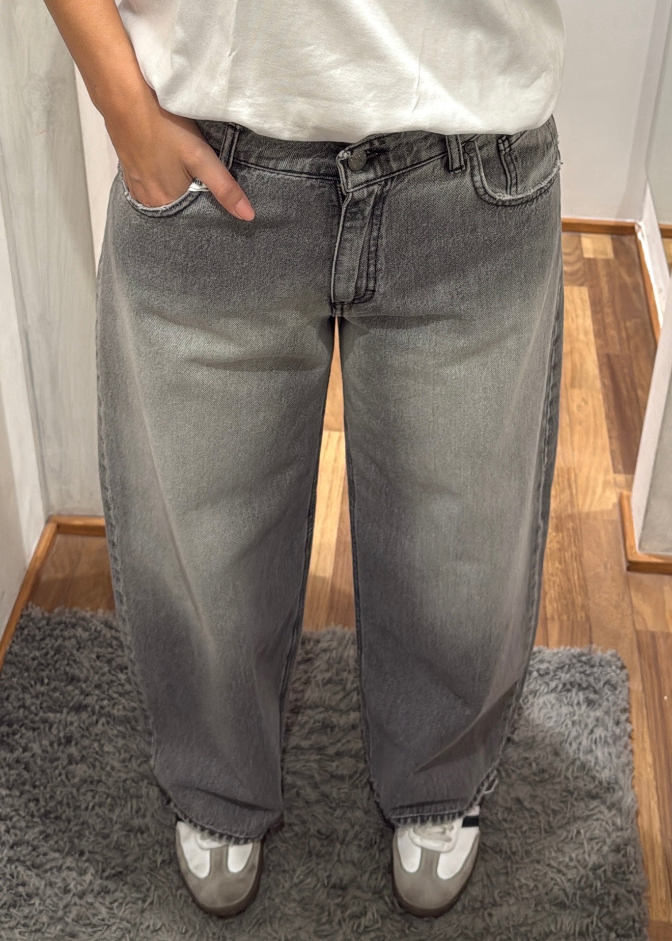 Jeans Dritto Grigio - SUSY MIX