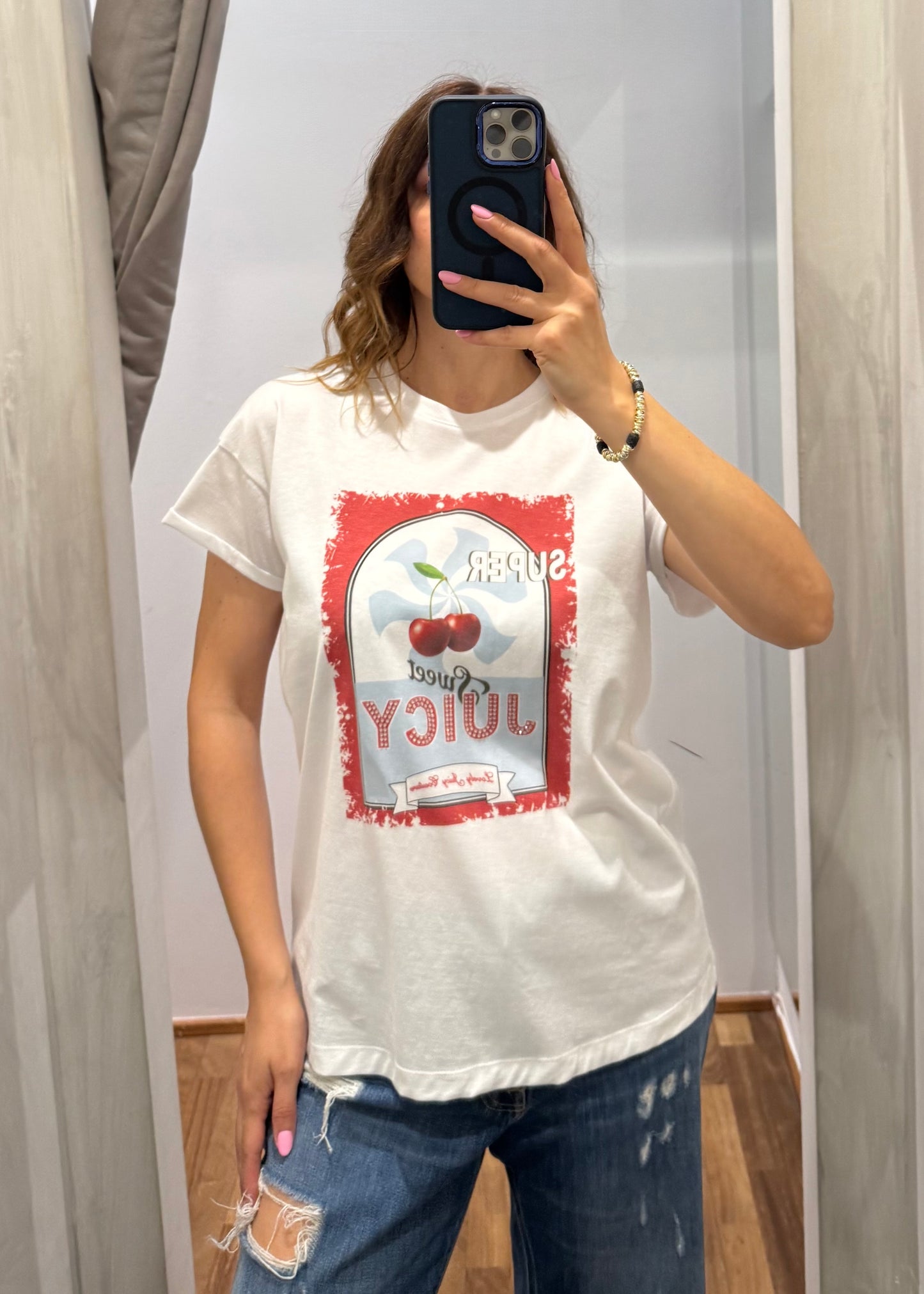 T-SHIRT “SUPER SWEET JUICY” - TENSIONE IN - MARYGIÒ