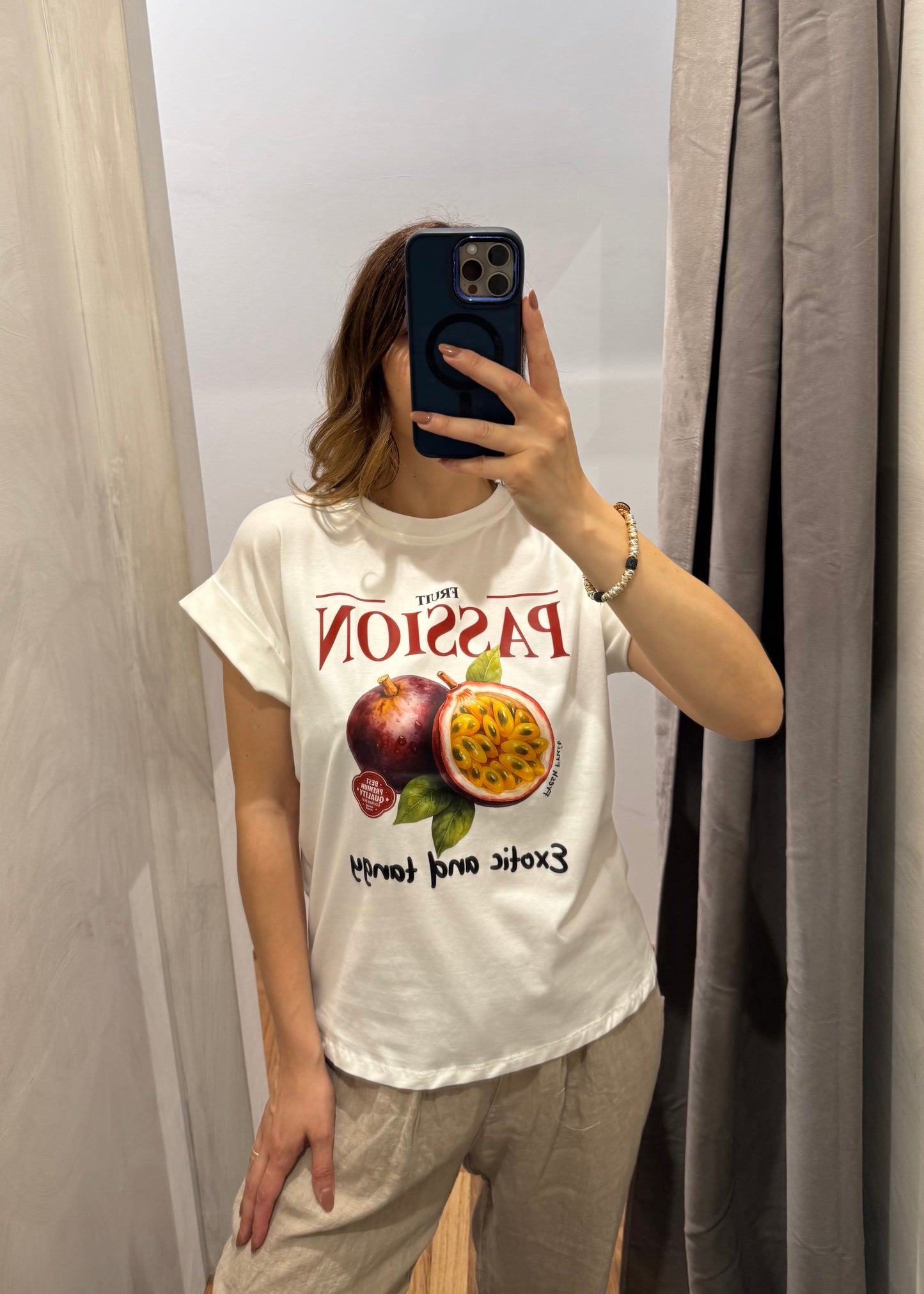 T-SHIRT “PASSION FRUIT” - SUSY MIX - MARYGIÒ