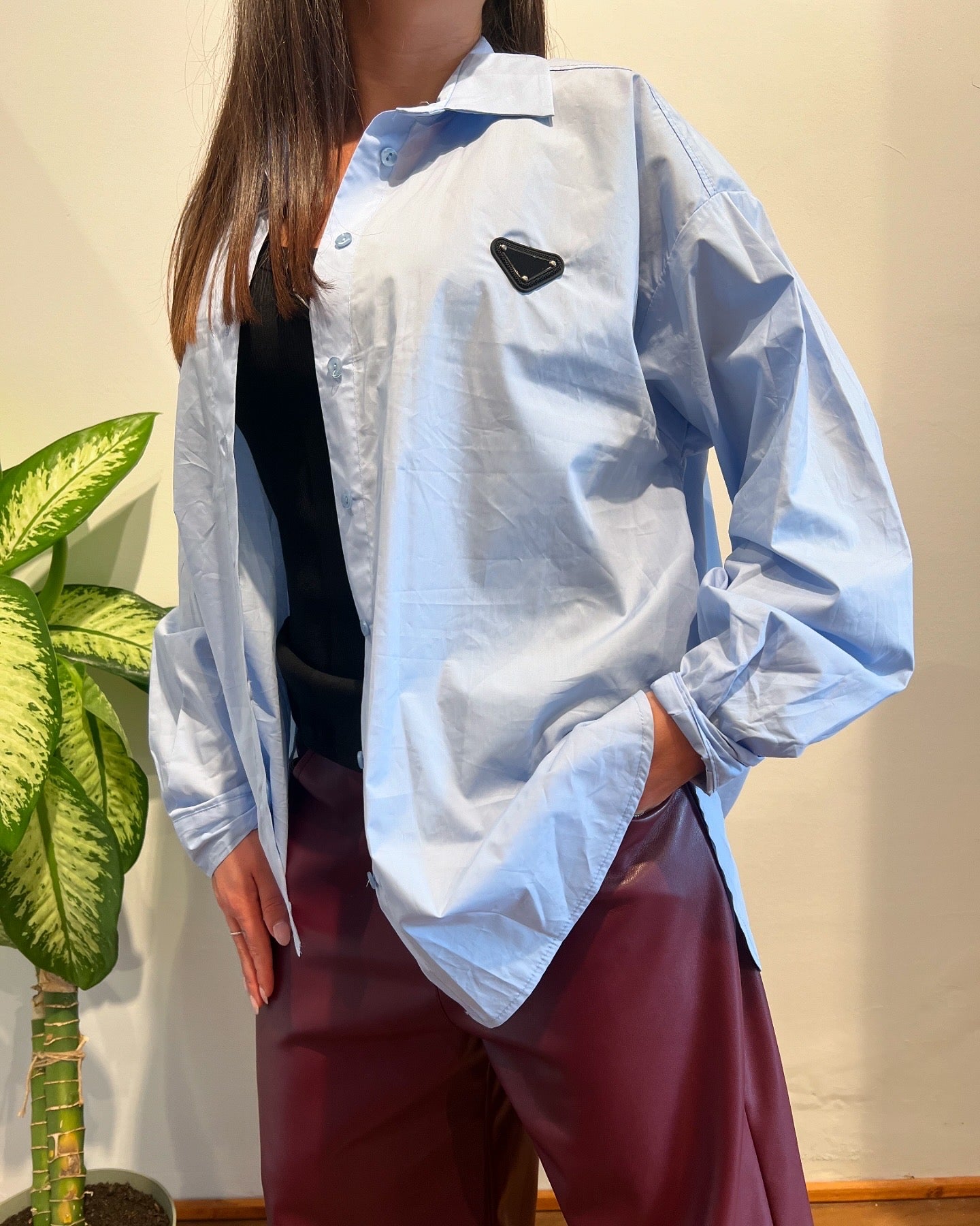 CAMICIA COTONE POPELINE - TENSIONE IN - MARYGIÒ