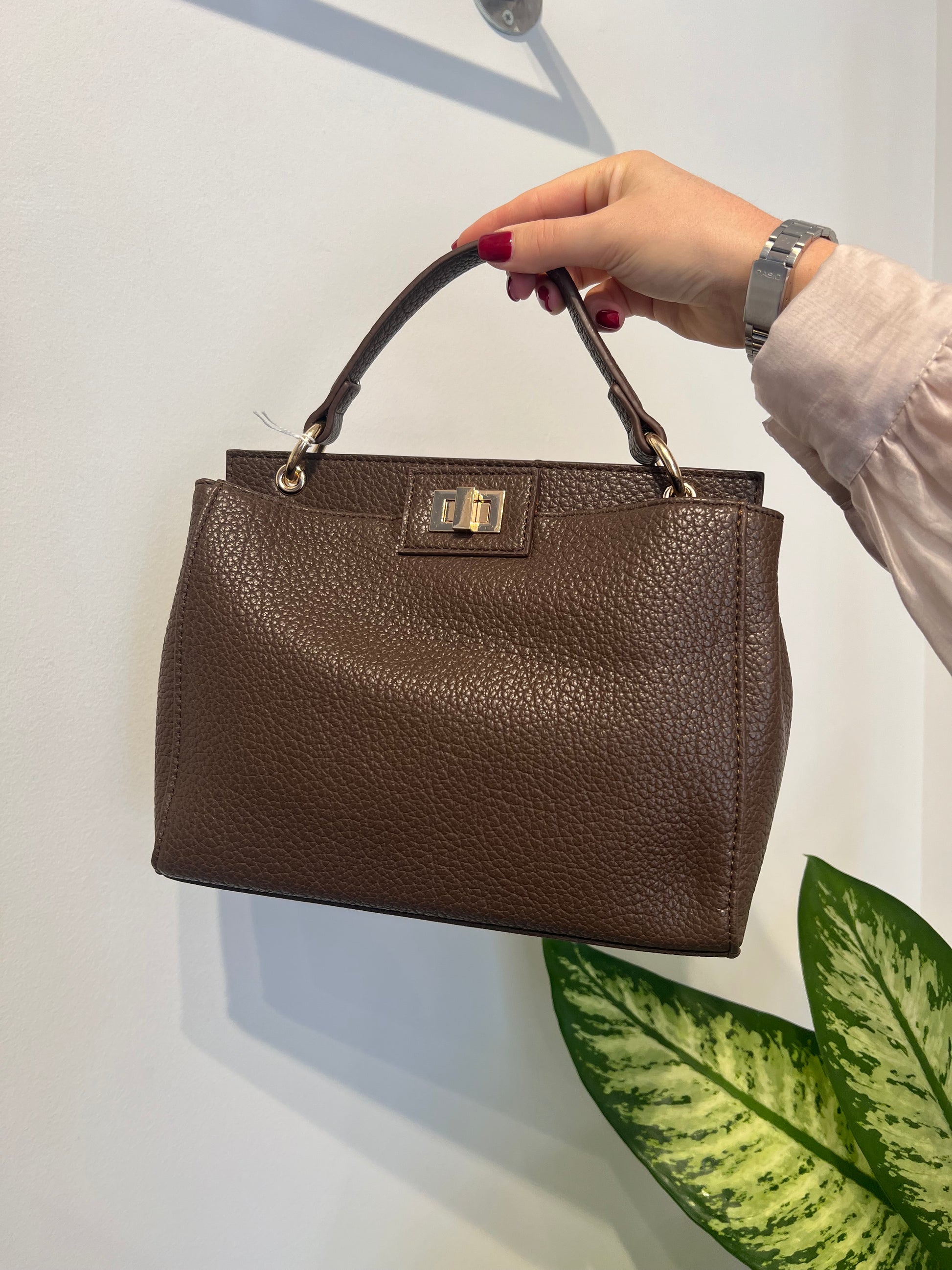 BORSA VANITY MARRONE - MARYGIÒ