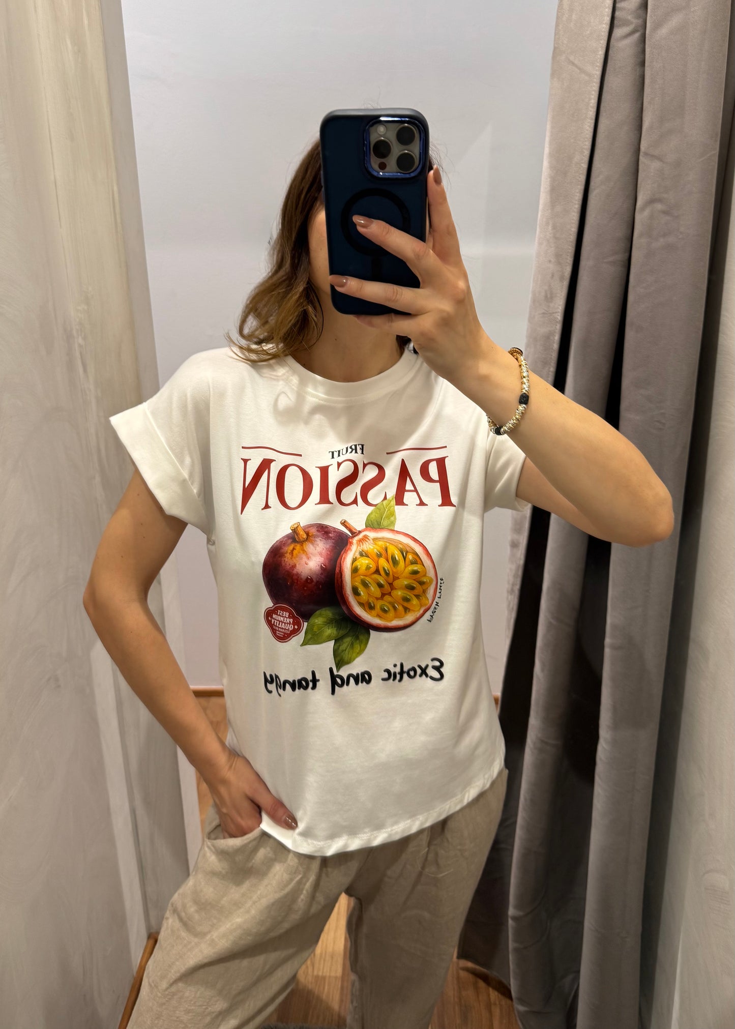 T-SHIRT “PASSION FRUIT” - SUSY MIX - MARYGIÒ