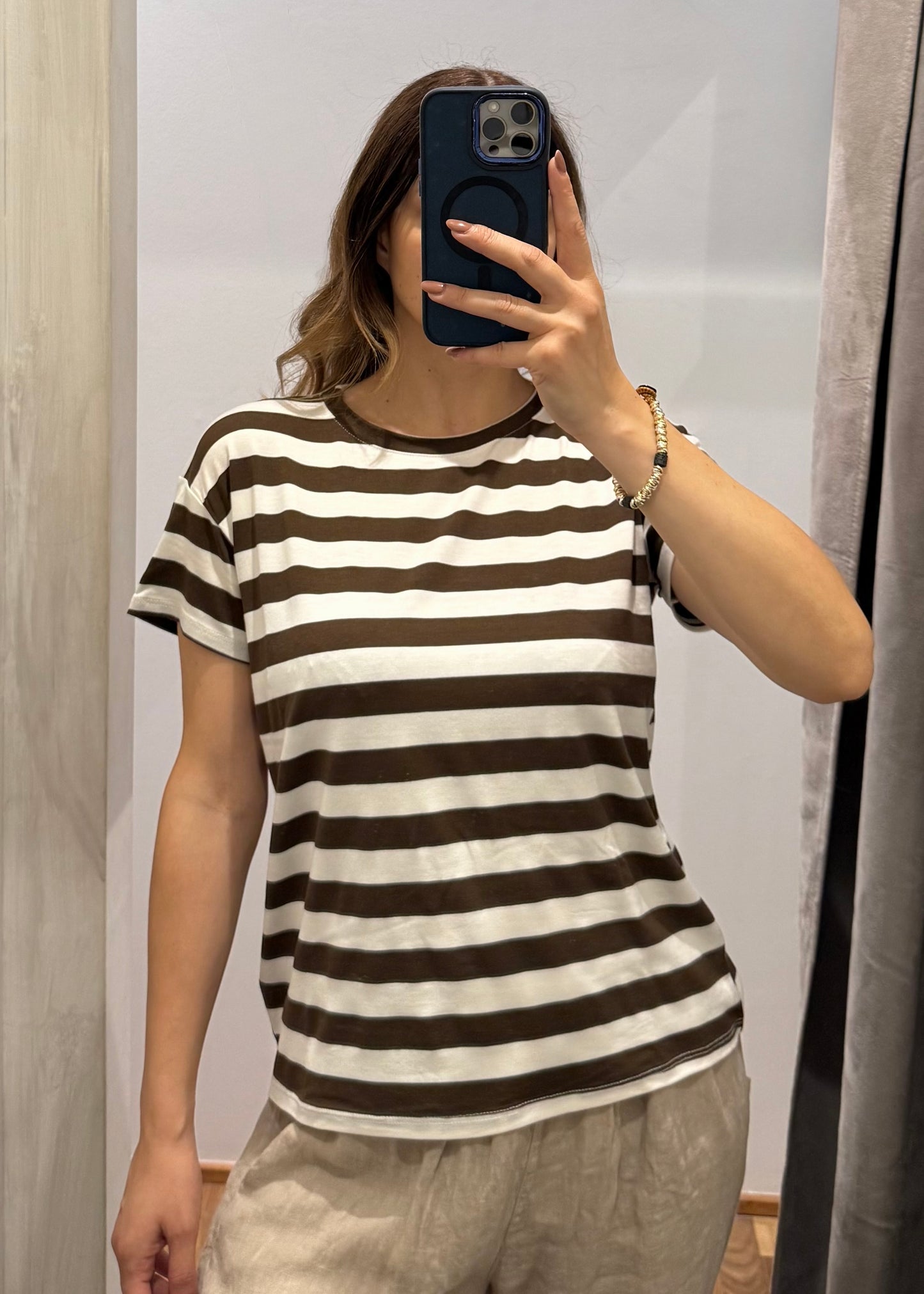 T-SHIRT RIGHE - SUSY MIX - MARYGIÒ