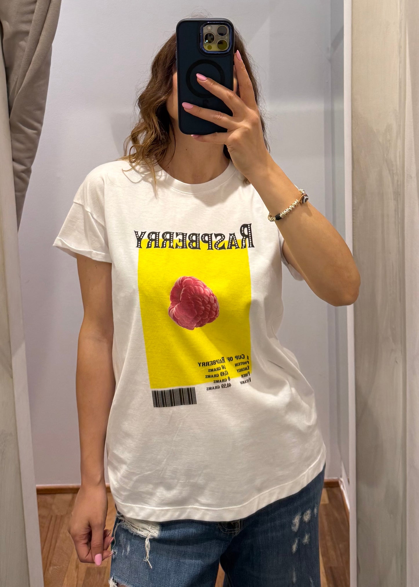 T-SHIRT “RASPBERRY” - TENSIONE IN - MARYGIÒ