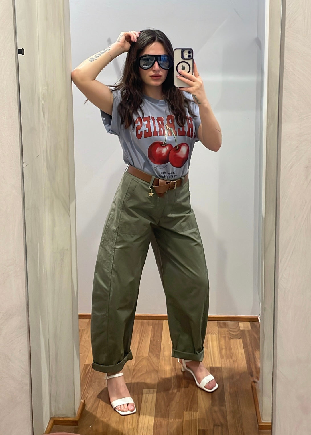 T-SHIRT “CHERRIES” - SUSY MIX - MARYGIÒ