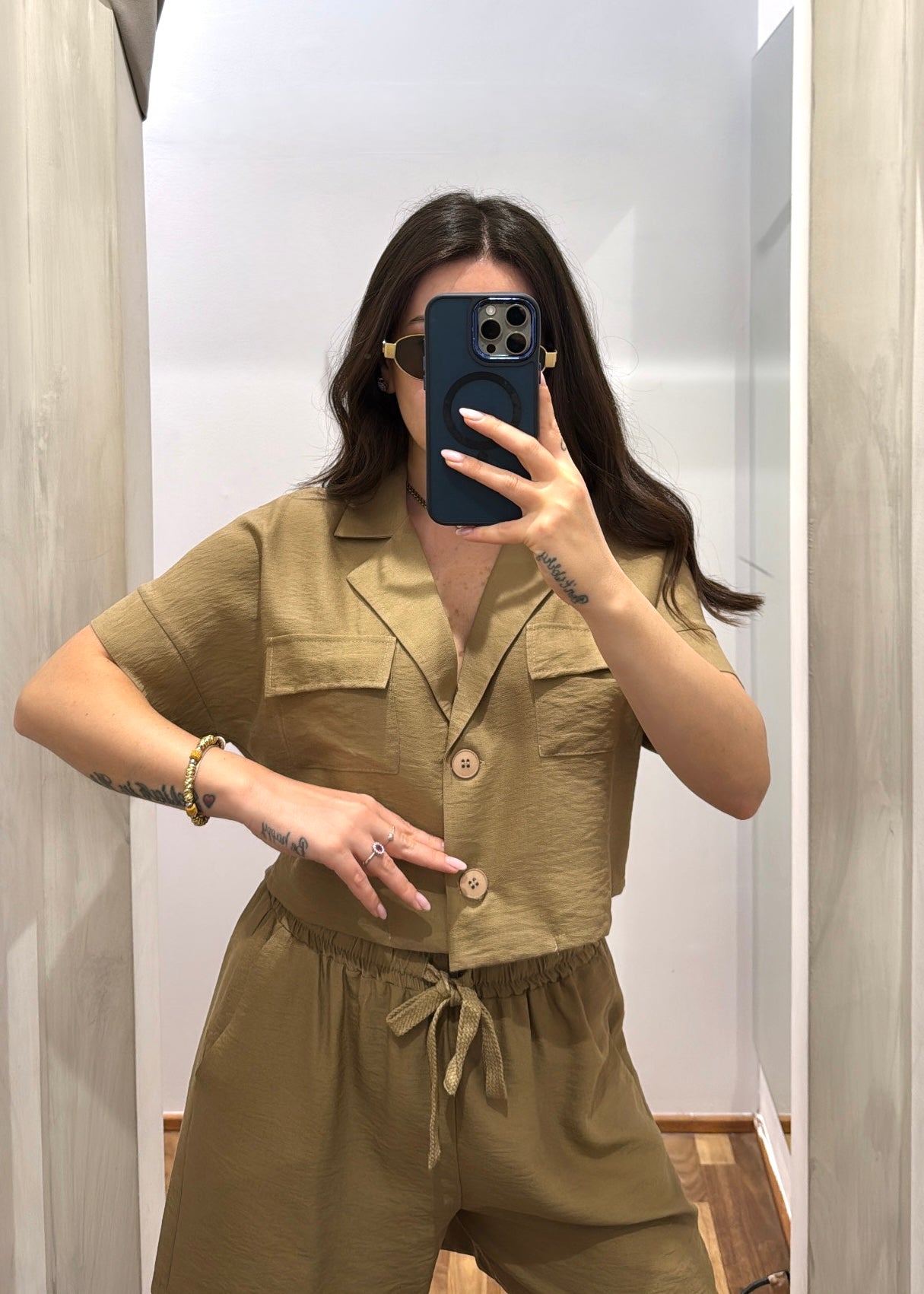 COORDINATO SHORT E CAMICIA (più colori) - SUSY MIX - MARYGIÒ