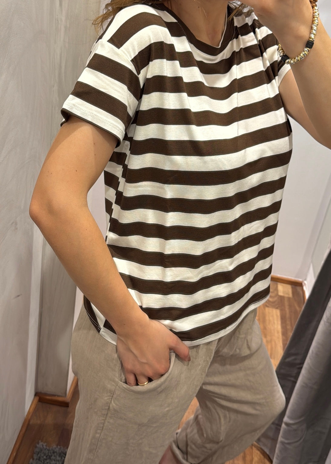 T-SHIRT RIGHE - SUSY MIX - MARYGIÒ