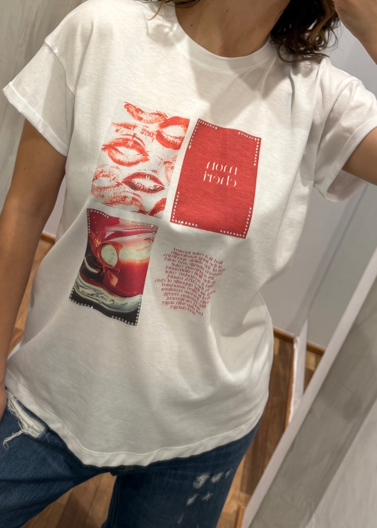T-SHIRT “MON CHERI” - TENSIONE IN - MARYGIÒ