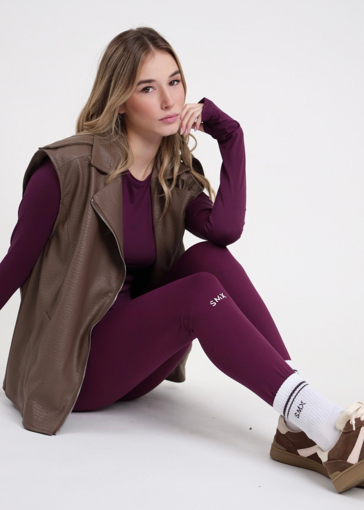Leggins limited edition Plum - Susy Mix