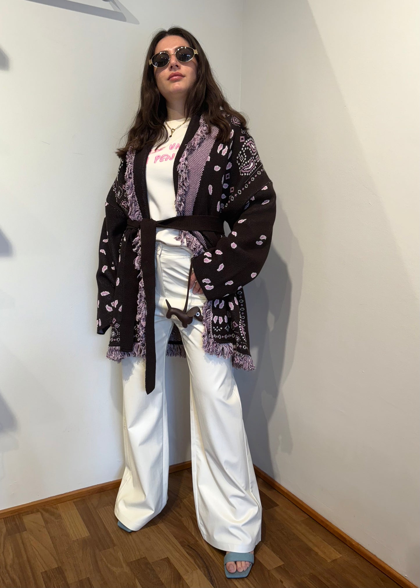 CARDIGAN BANDANA - TENSIONE IN - MARYGIÒ