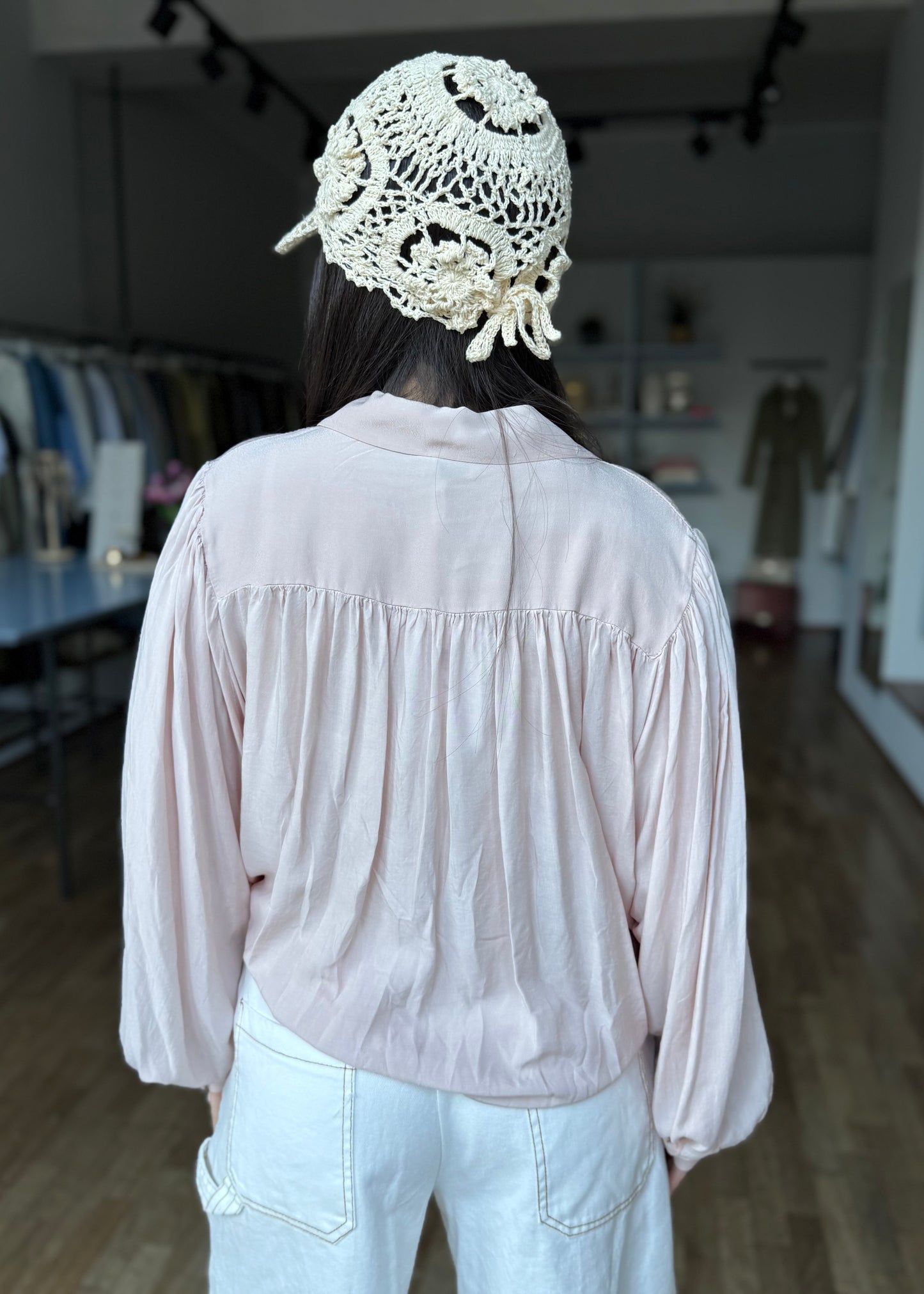 Camicia Fluida Rosa Cipria - SUSY MIX