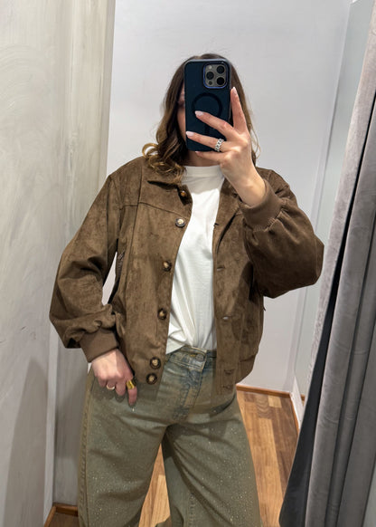 Bomber Eco Dainetto Moro - SUSY MIX - MARYGIÒ