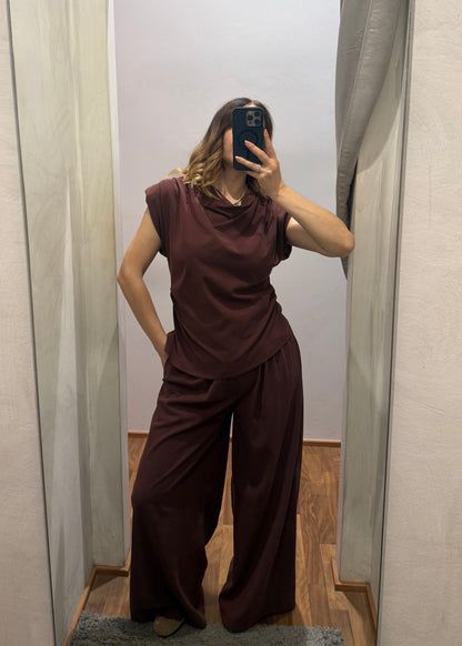 Coordinato Blusa e Pantalone Fico - SUSY MIX