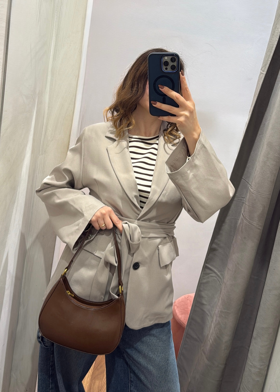 Blazer Kimono Fango