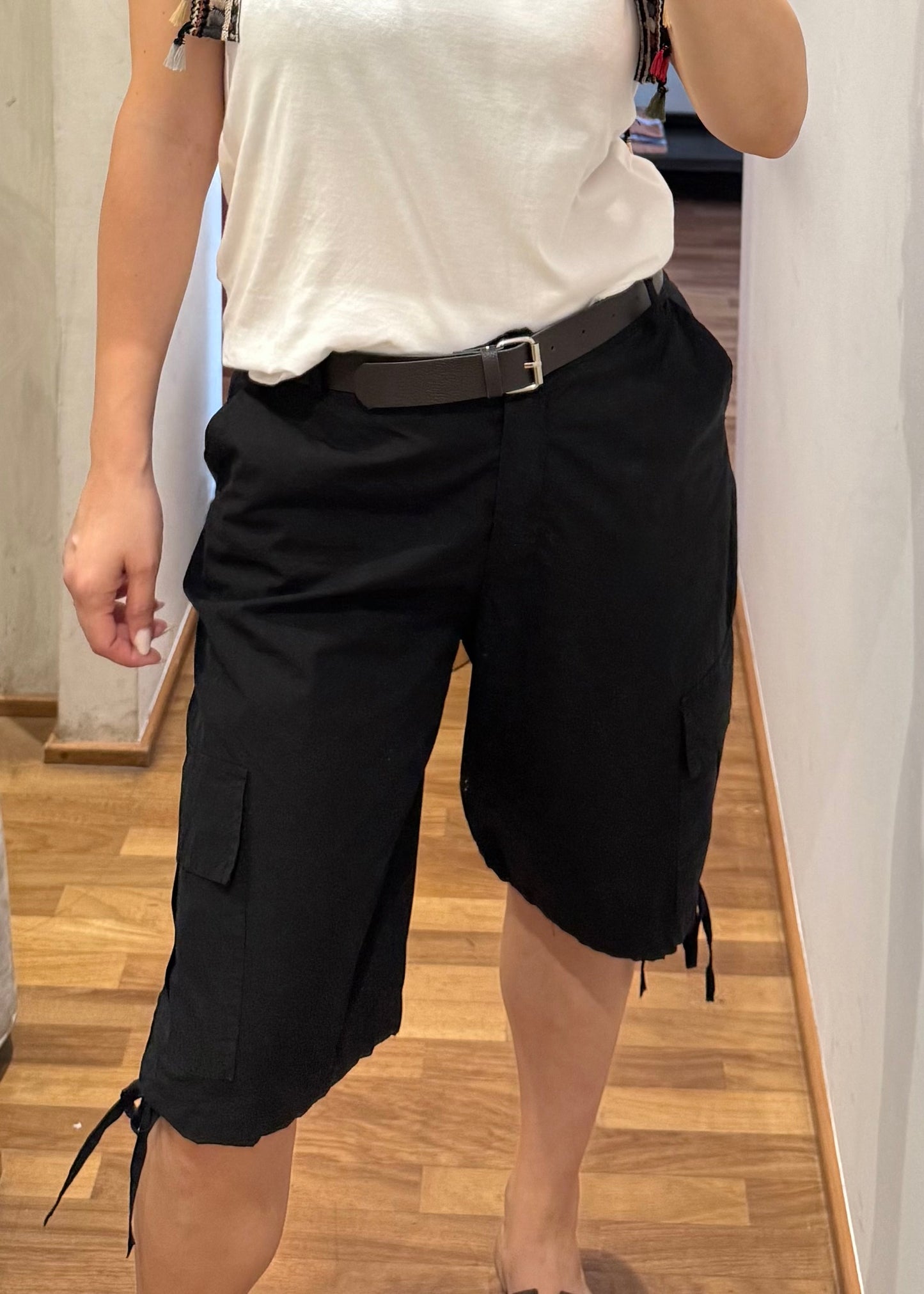 Bermuda Cargo Tasconi Nero - SUSY MIX