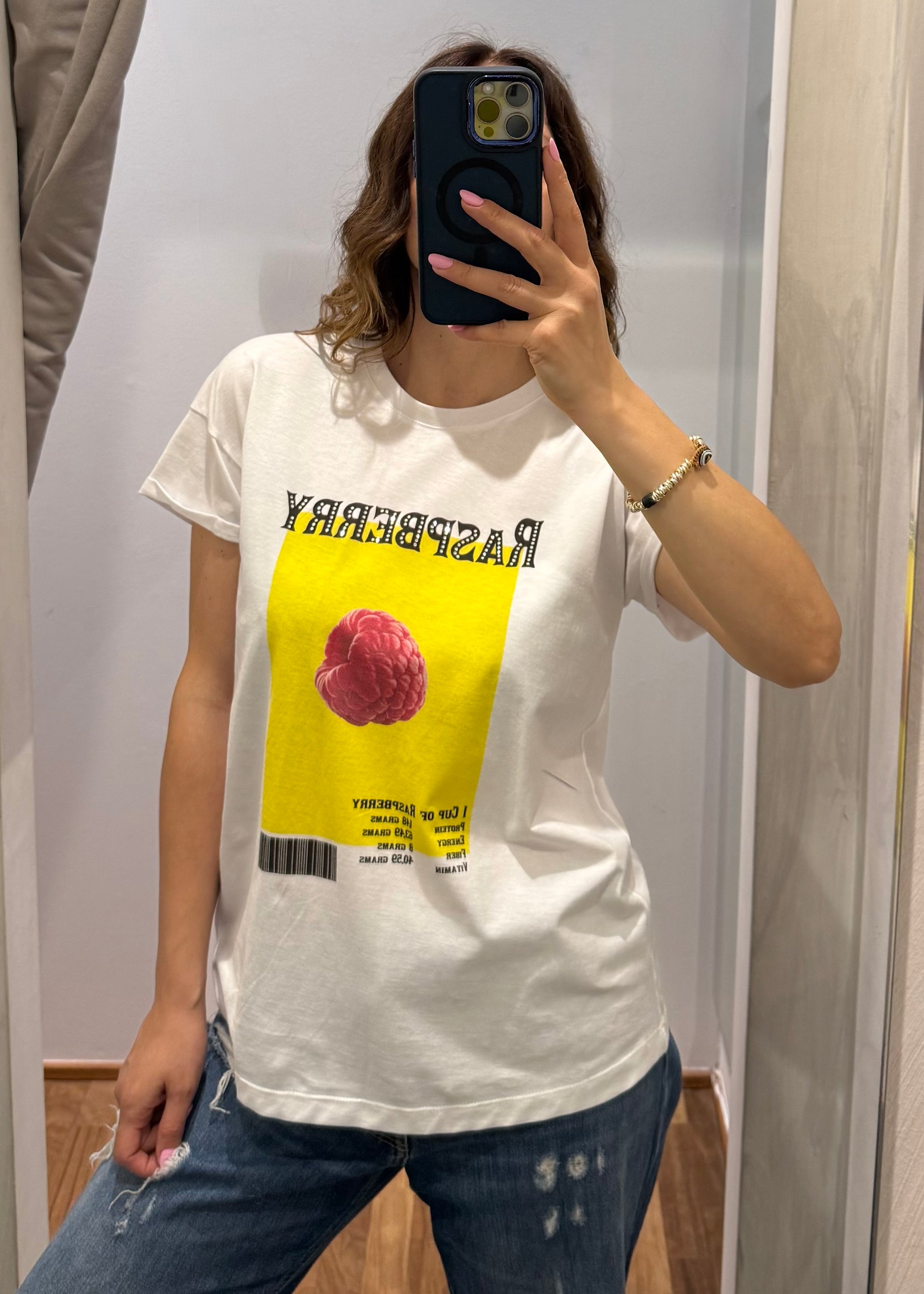 T-SHIRT “RASPBERRY” - TENSIONE IN - MARYGIÒ