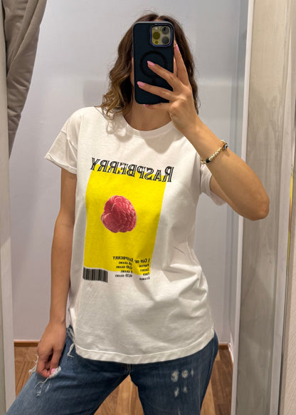 T-SHIRT “RASPBERRY” - TENSIONE IN - MARYGIÒ