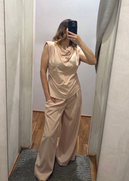 Coordinato Blusa e Pantalone Rosa - SUSY MIX