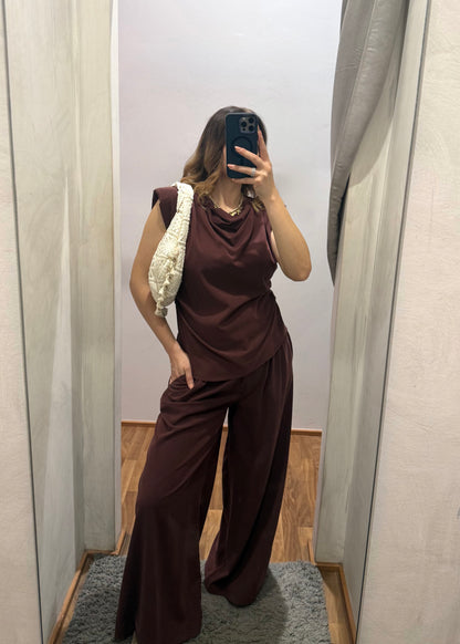Coordinato Blusa e Pantalone Fico - SUSY MIX