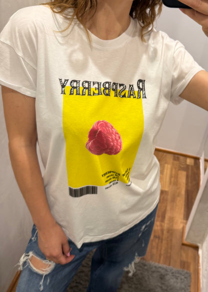 T-SHIRT “RASPBERRY” - TENSIONE IN - MARYGIÒ